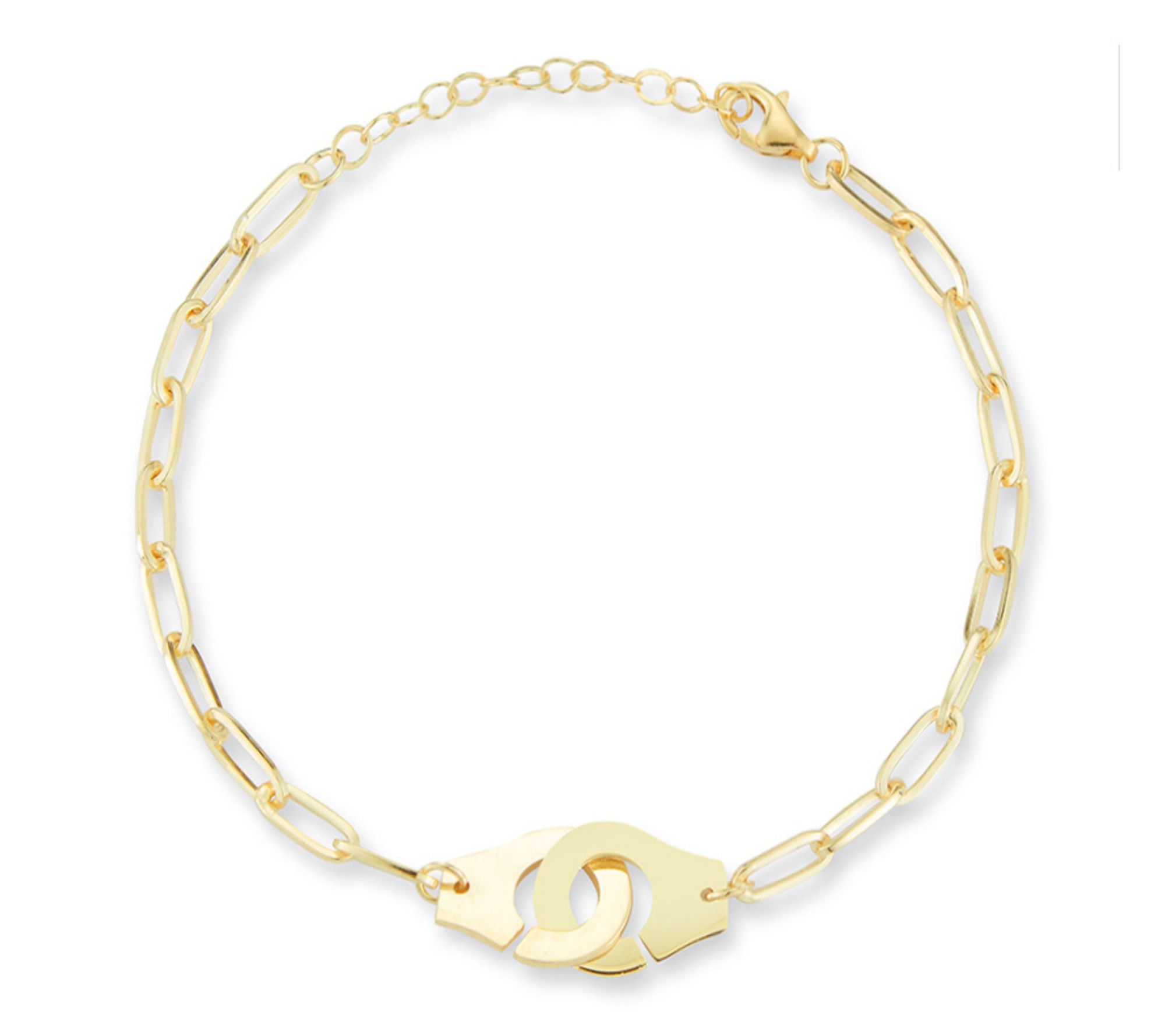 Sterlina Silver Handcuff Ankle Bracelet, Sterling