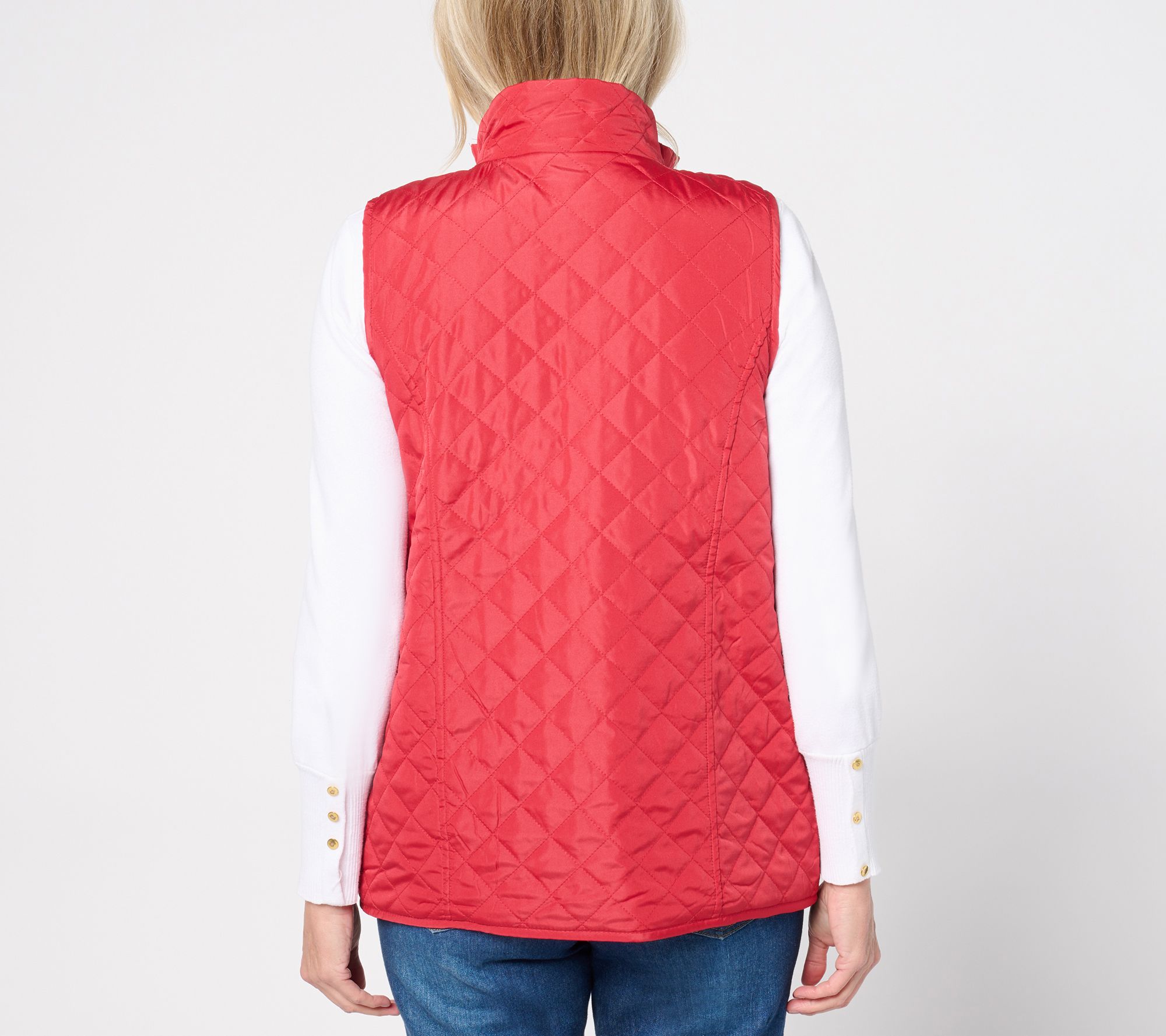 Jingle Belles by Kim Gravel Totally Tartan Reversibelle Vest