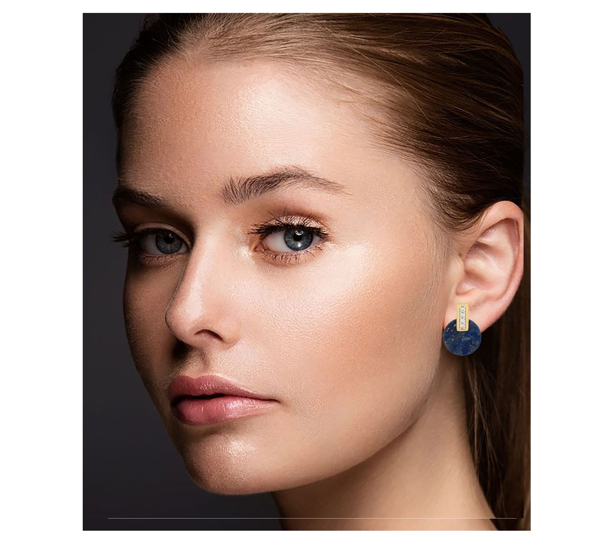 Affinity Gems Lapis Lazuli Earrings, Sterling Silver