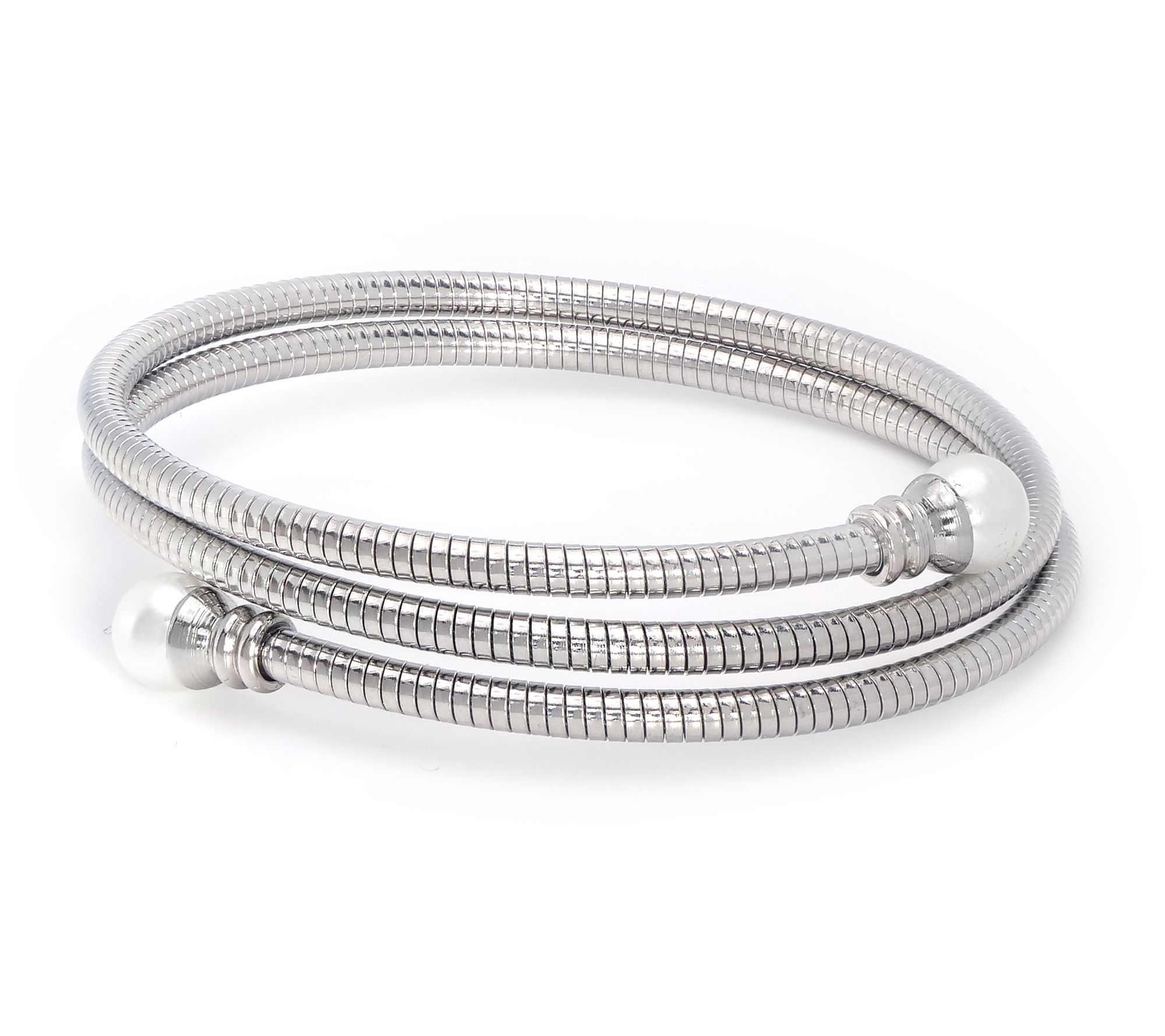 Steel by Design Snake Coil Wrap Bracelet