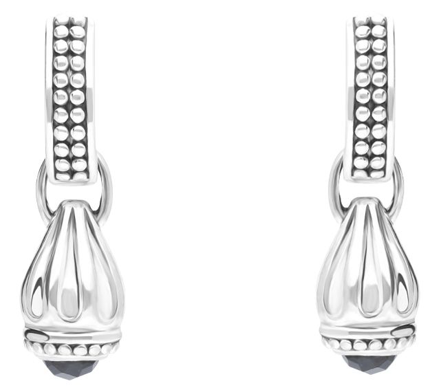 Tiffany Kay Studio Sterling Silver Onyx Stemmed Earrings