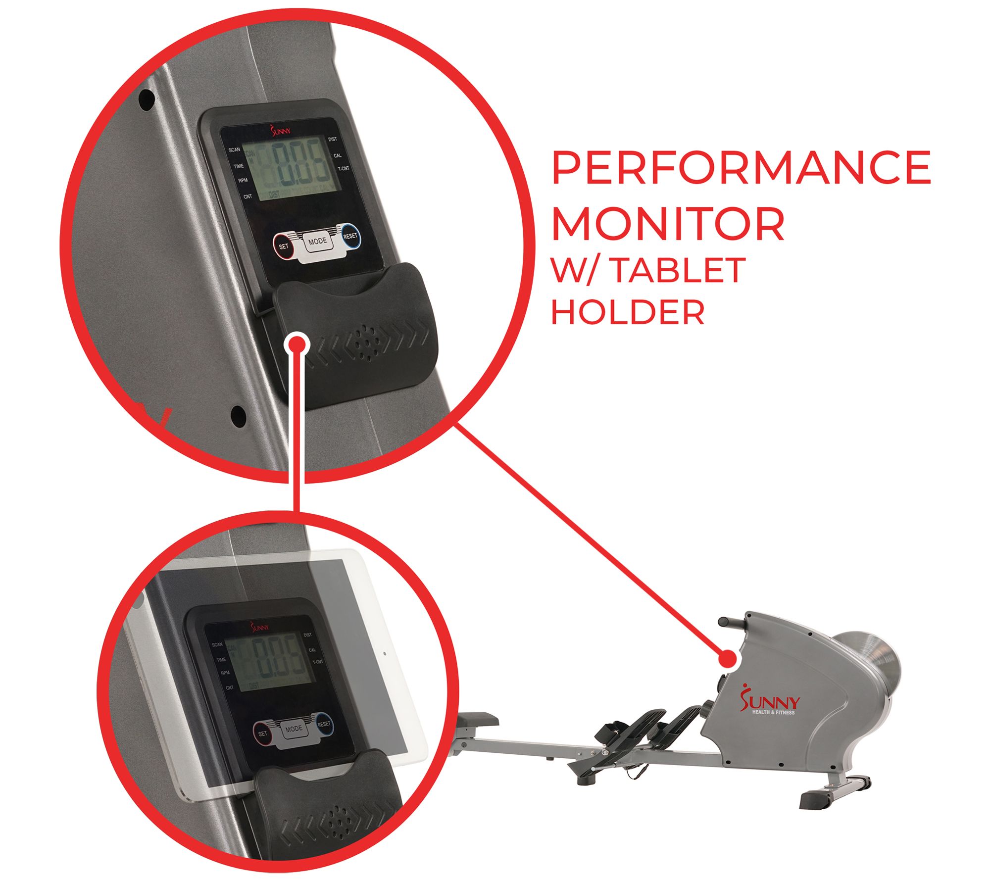 Sunny Health & Fitness Flywheel Rowing Machine