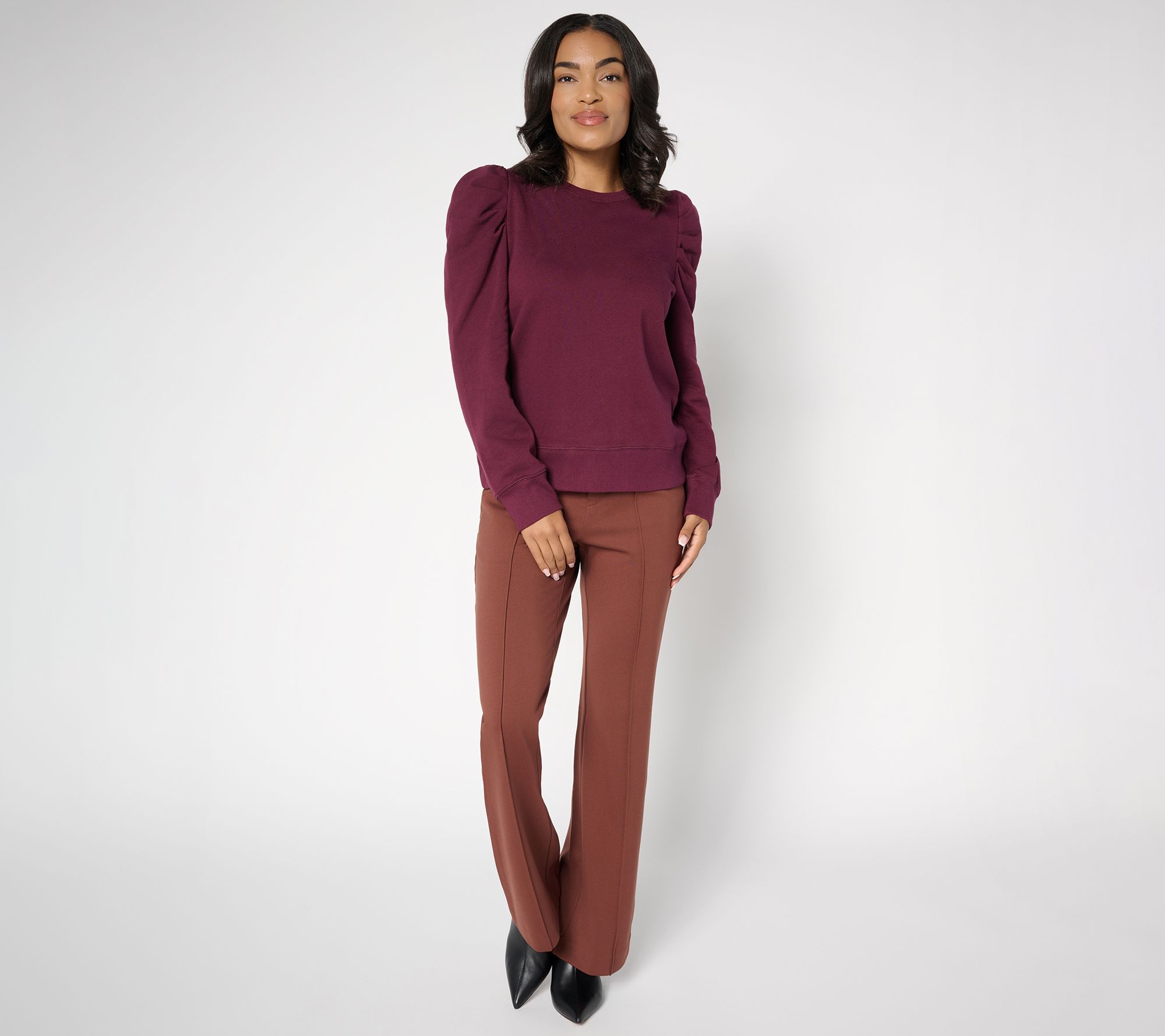 RM Sudio x Rebecca Minkoff Puff Sleeve Sweatshirt