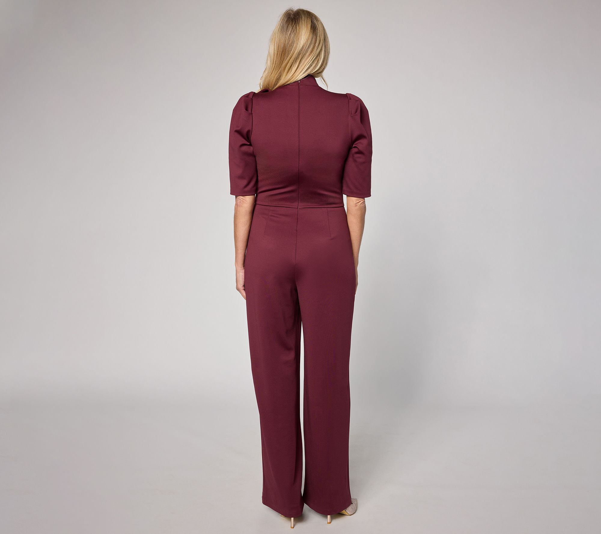 Studio Park x Sandra Bennett Regular Bow Detail Jumpsuit