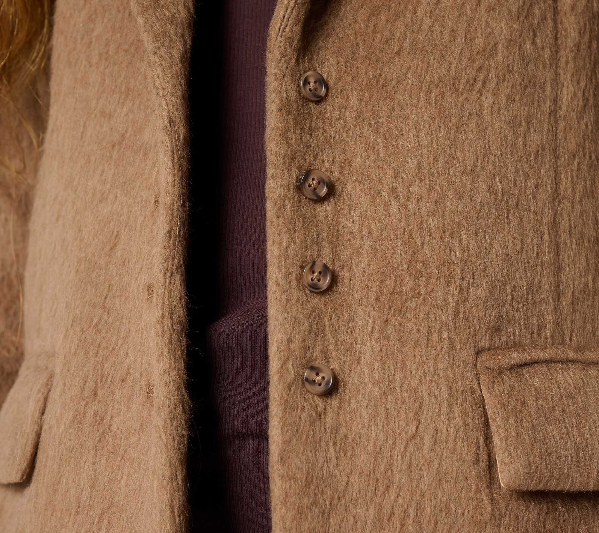 Me by Jennie Garth Downtown Faux Mohair Jacket