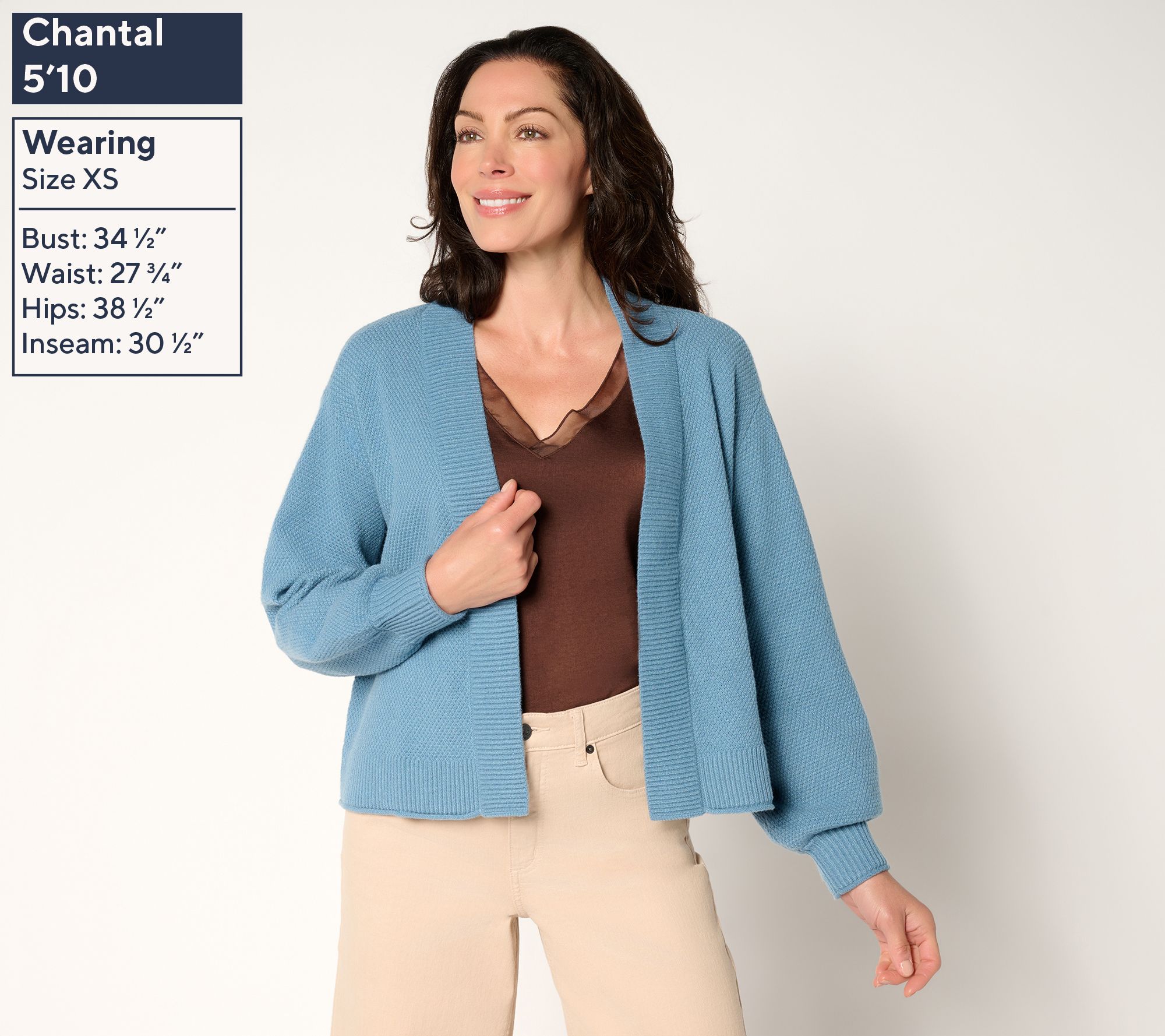 Me by Jennie Garth Paloma Pebble Cardigan