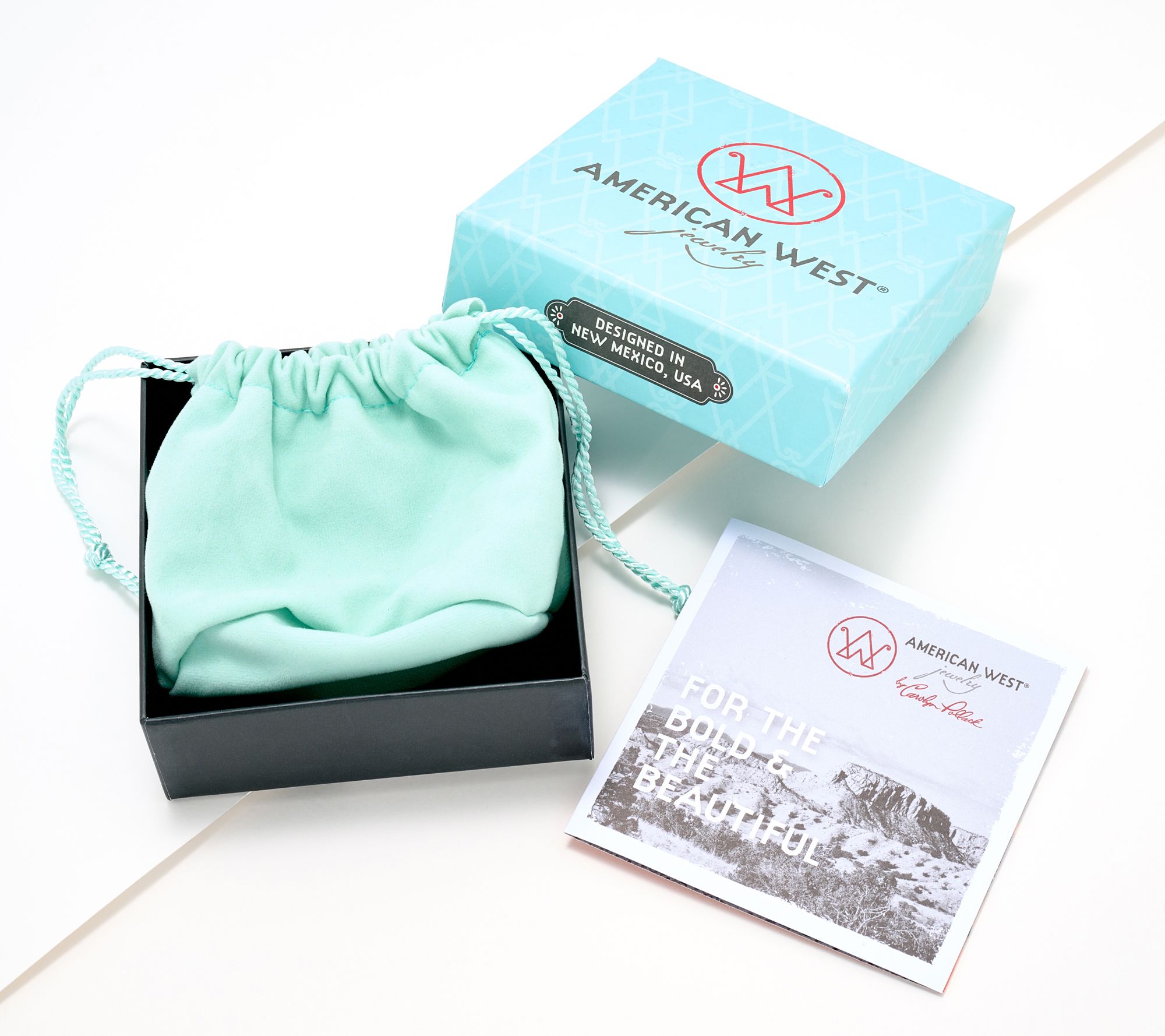 American West Sterling Silver Oval Gemstone Tennis Bracelet