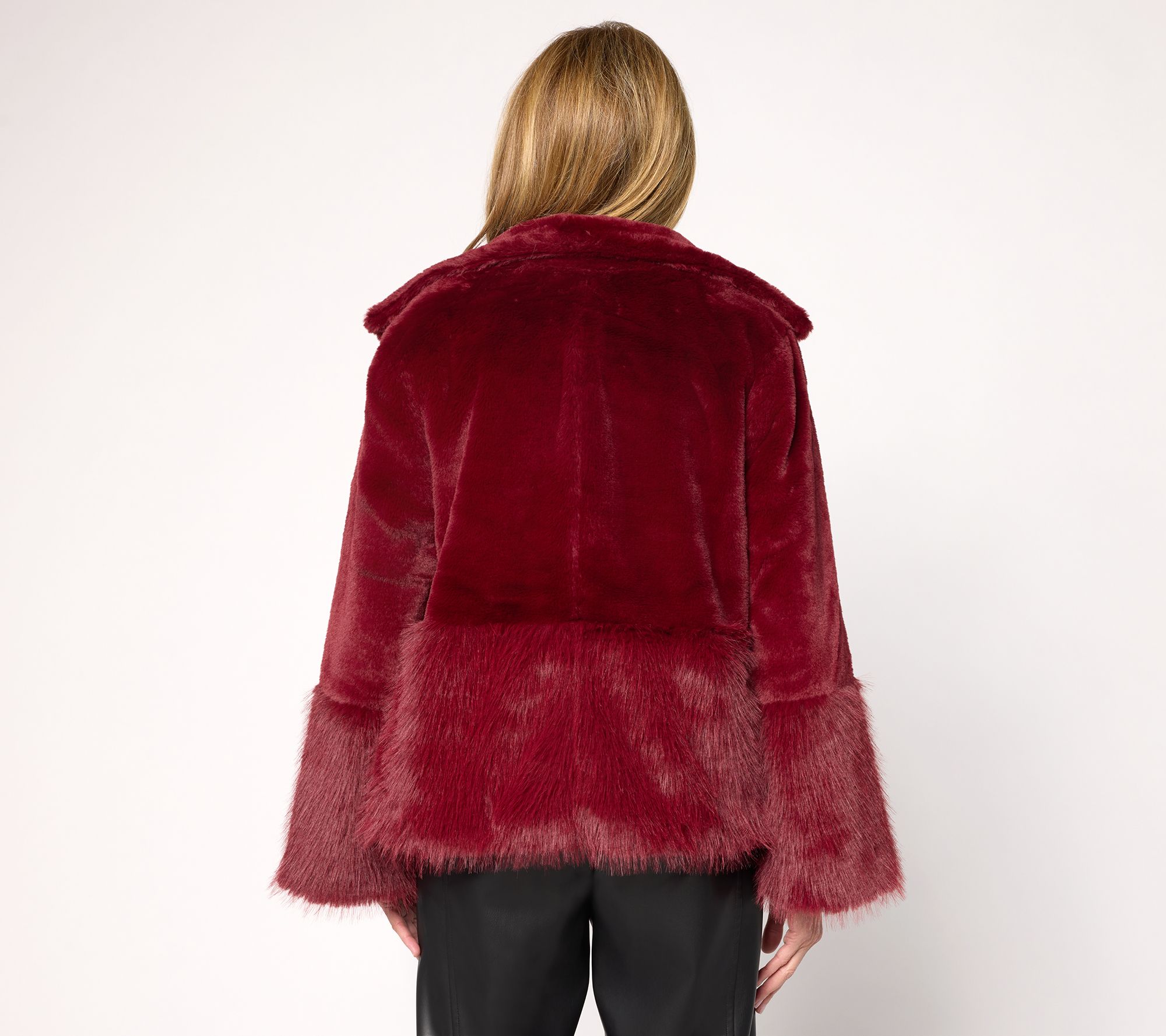 Carla Rockmore Collection Faux Fur Jacket