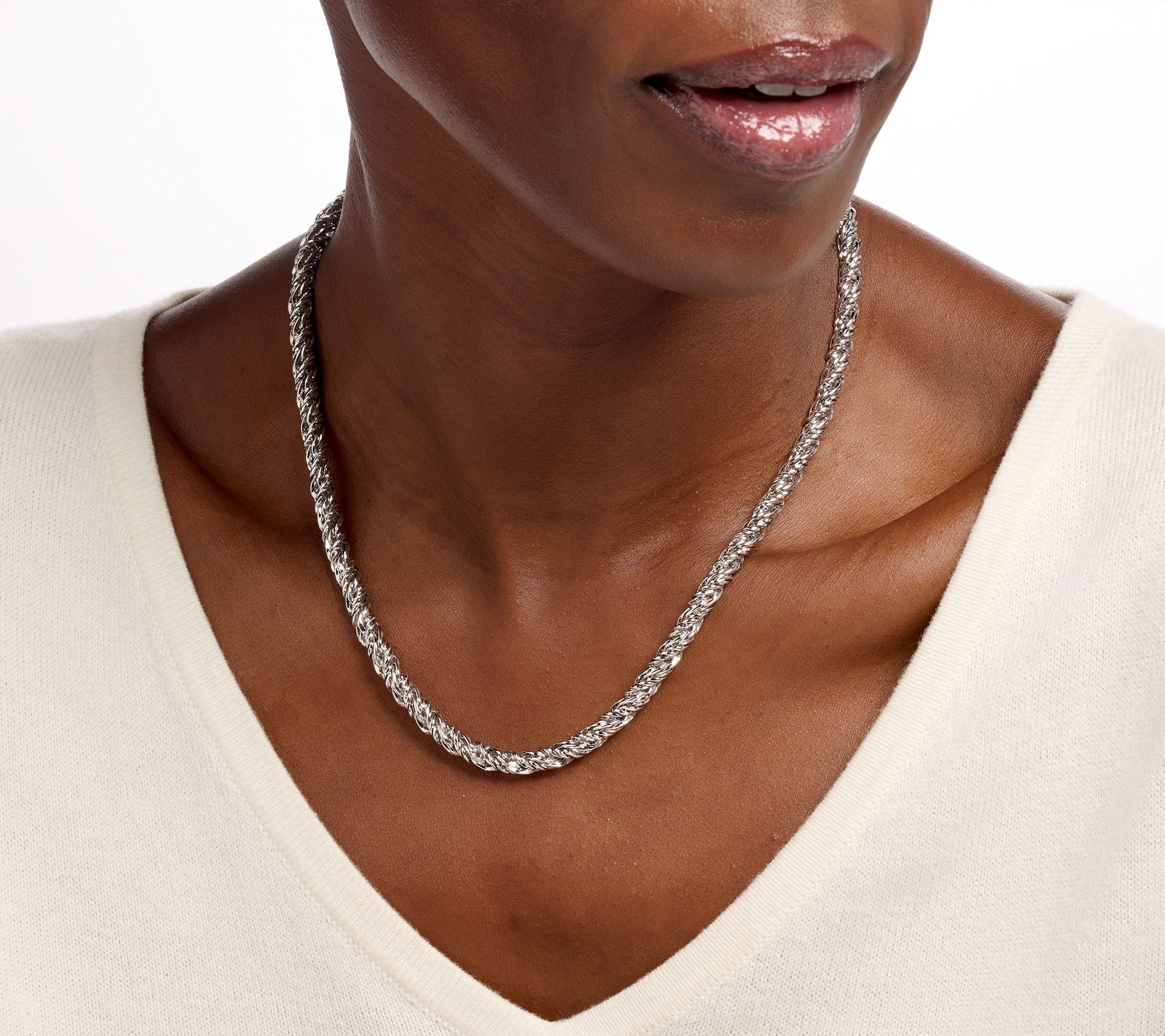 David Markstein Bronze Premier Woven Foxtail Necklace