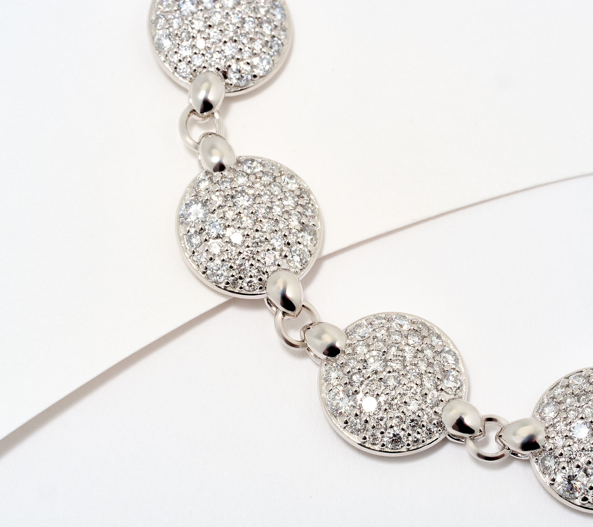 JEN by Jennifer Miller Round Lab Grown Diamond 4.95ct Bracelet