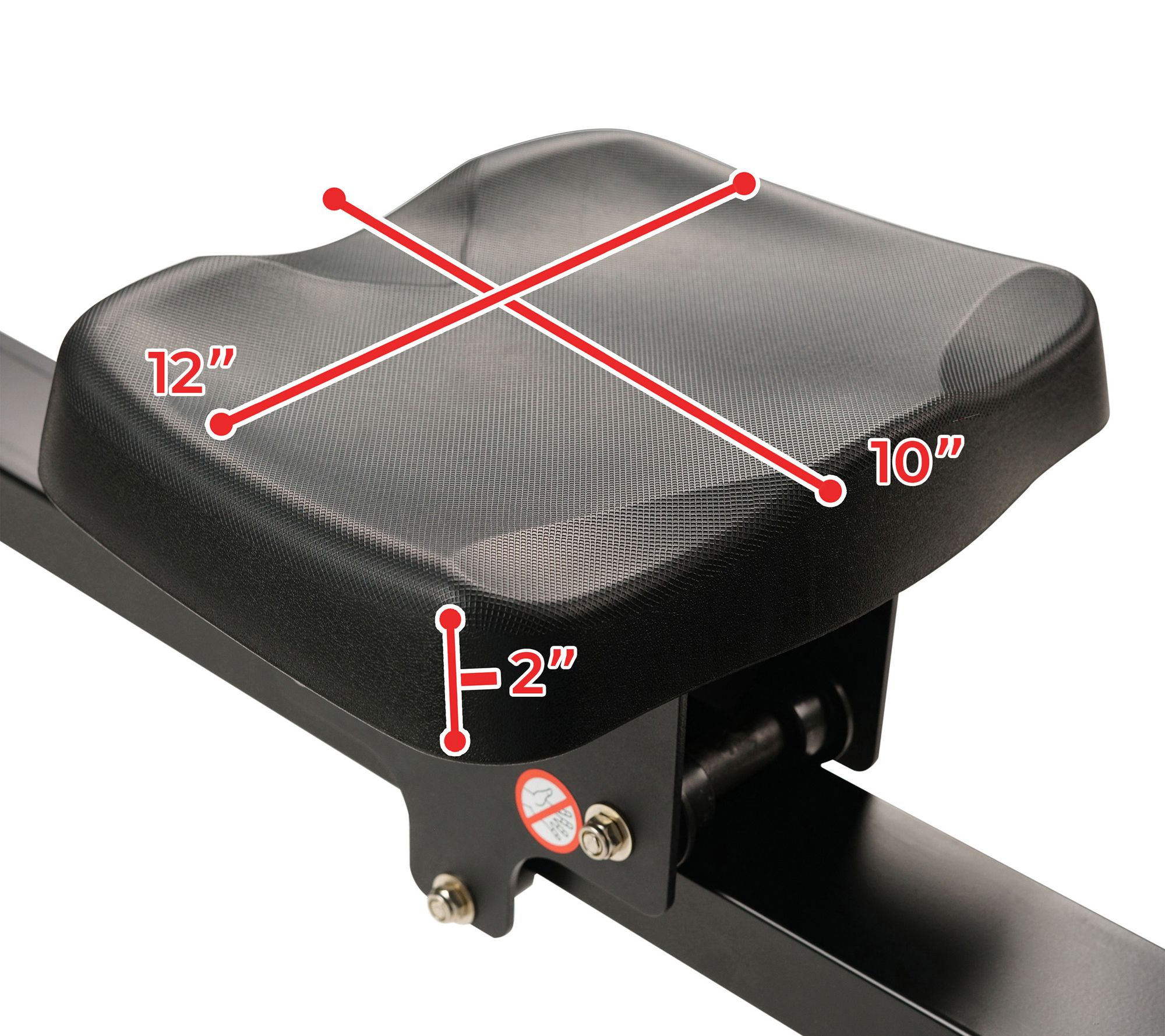 Sunny Health & Fitness Obsidian Surge Water Rower