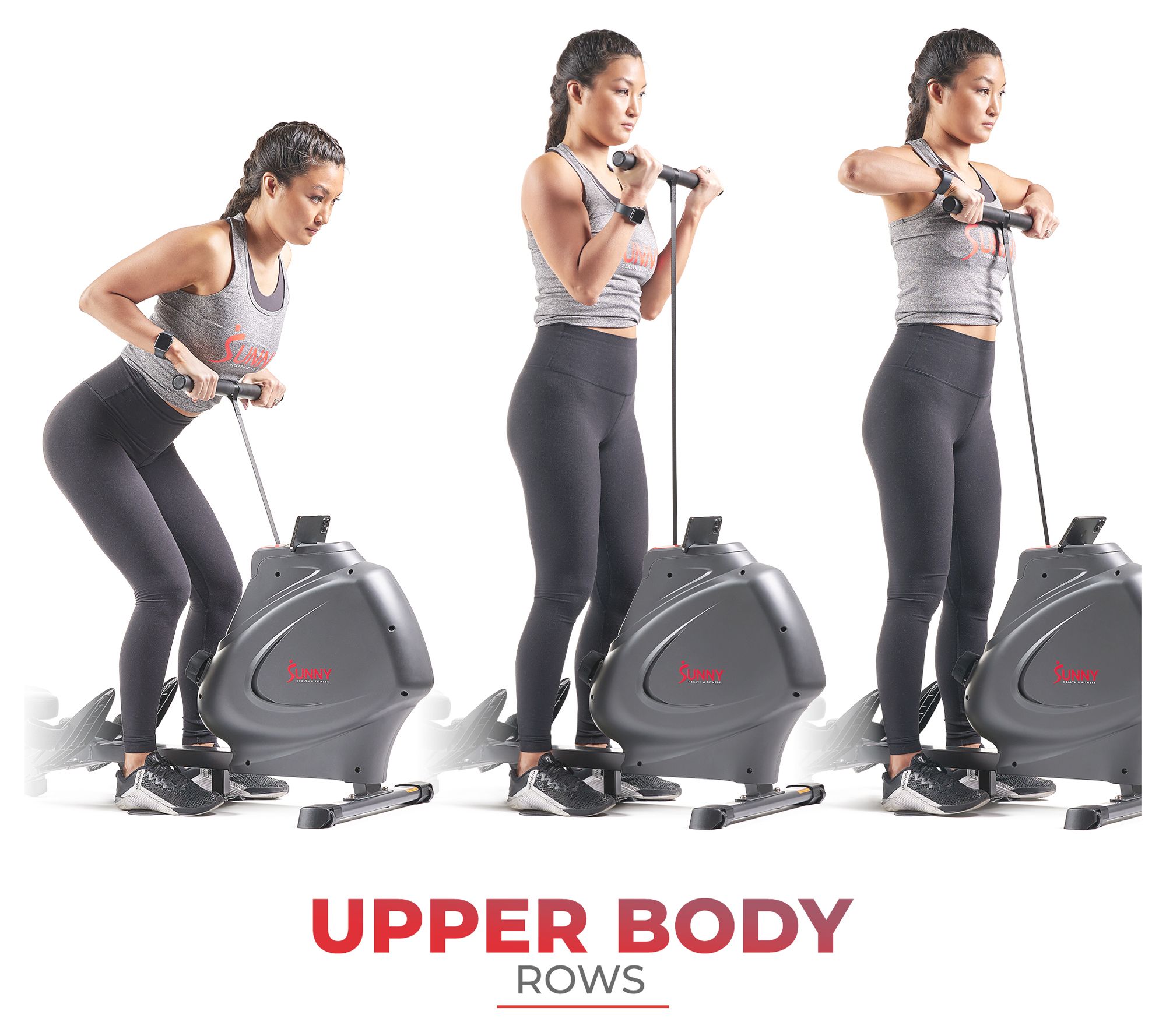 Sunny Health & Fitness Smart Rower w/ Exclusive SunnyFit App