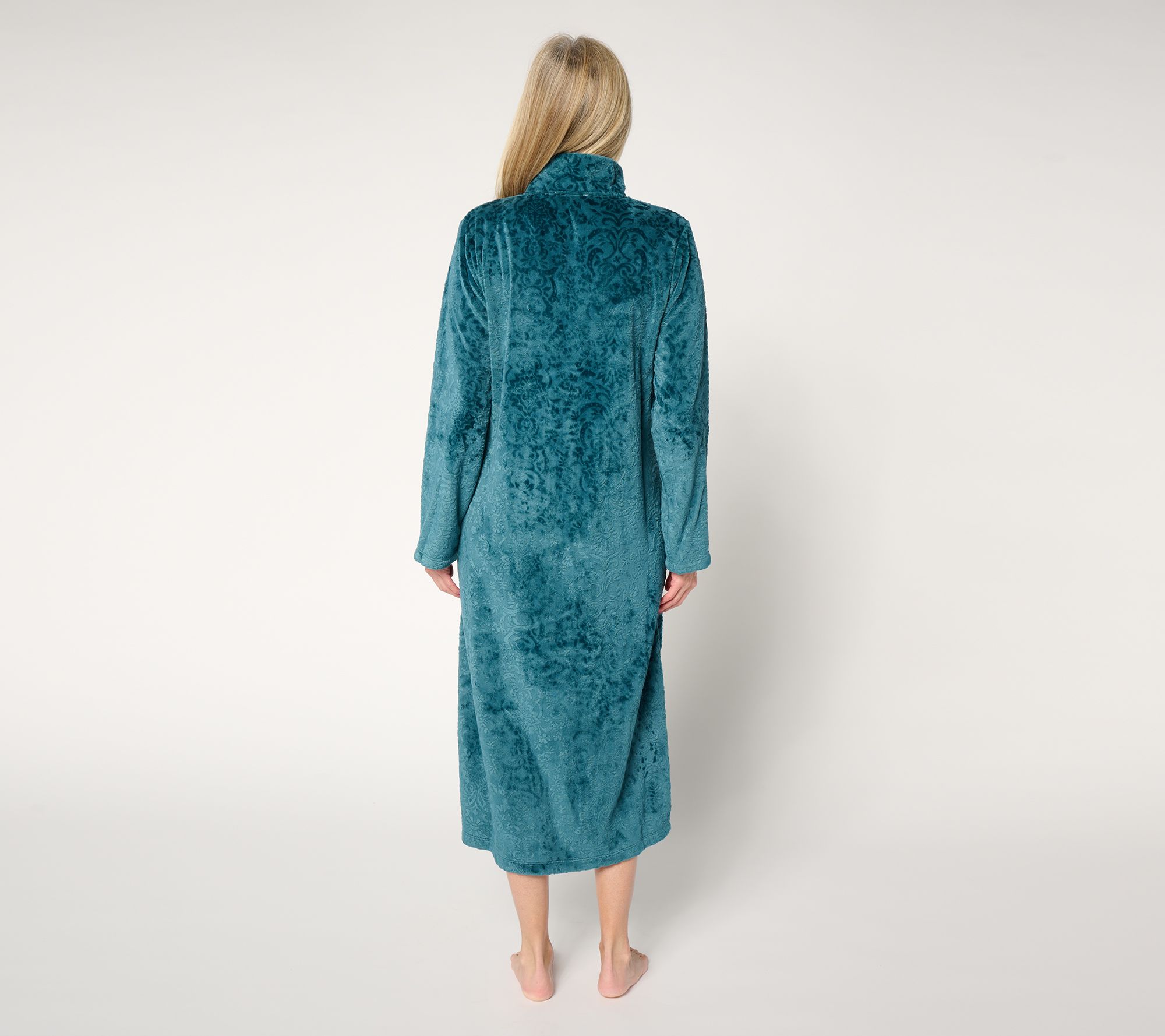 Stan Herman Winter Damask Burnout Silky Plush 48