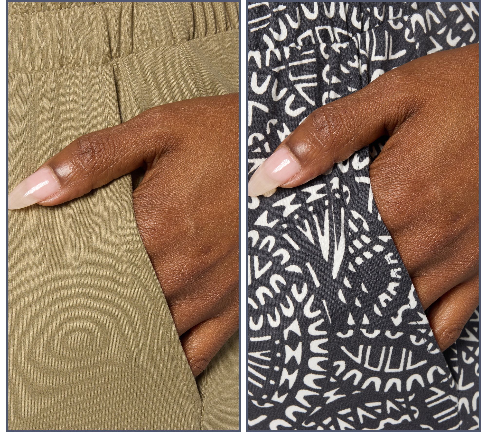 Anybody Regular Lush Jersey Set of Two Joggers