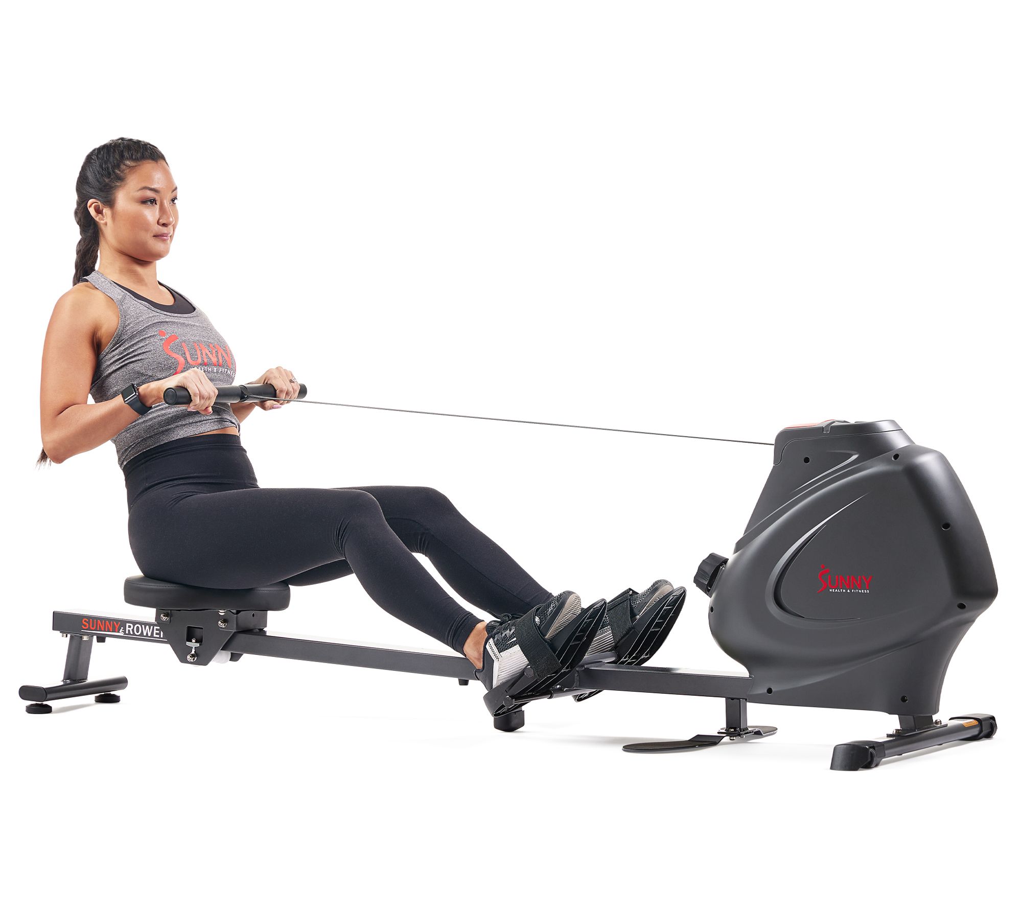 Sunny Health & Fitness Smart Rower w/ Exclusive SunnyFit App