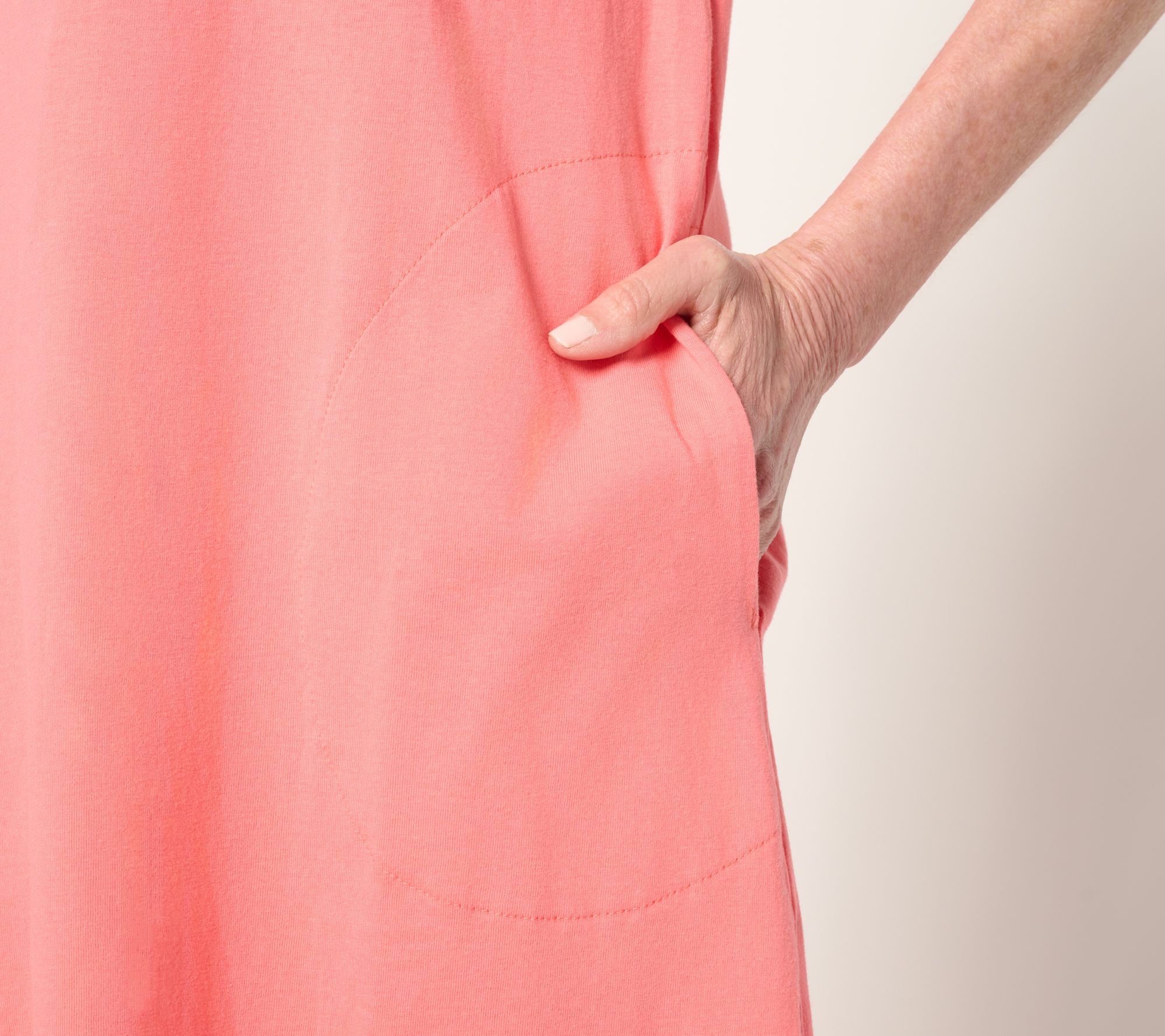 Stan Herman Riviera Floral 100% Cotton Set of 2 Lounge Dresses