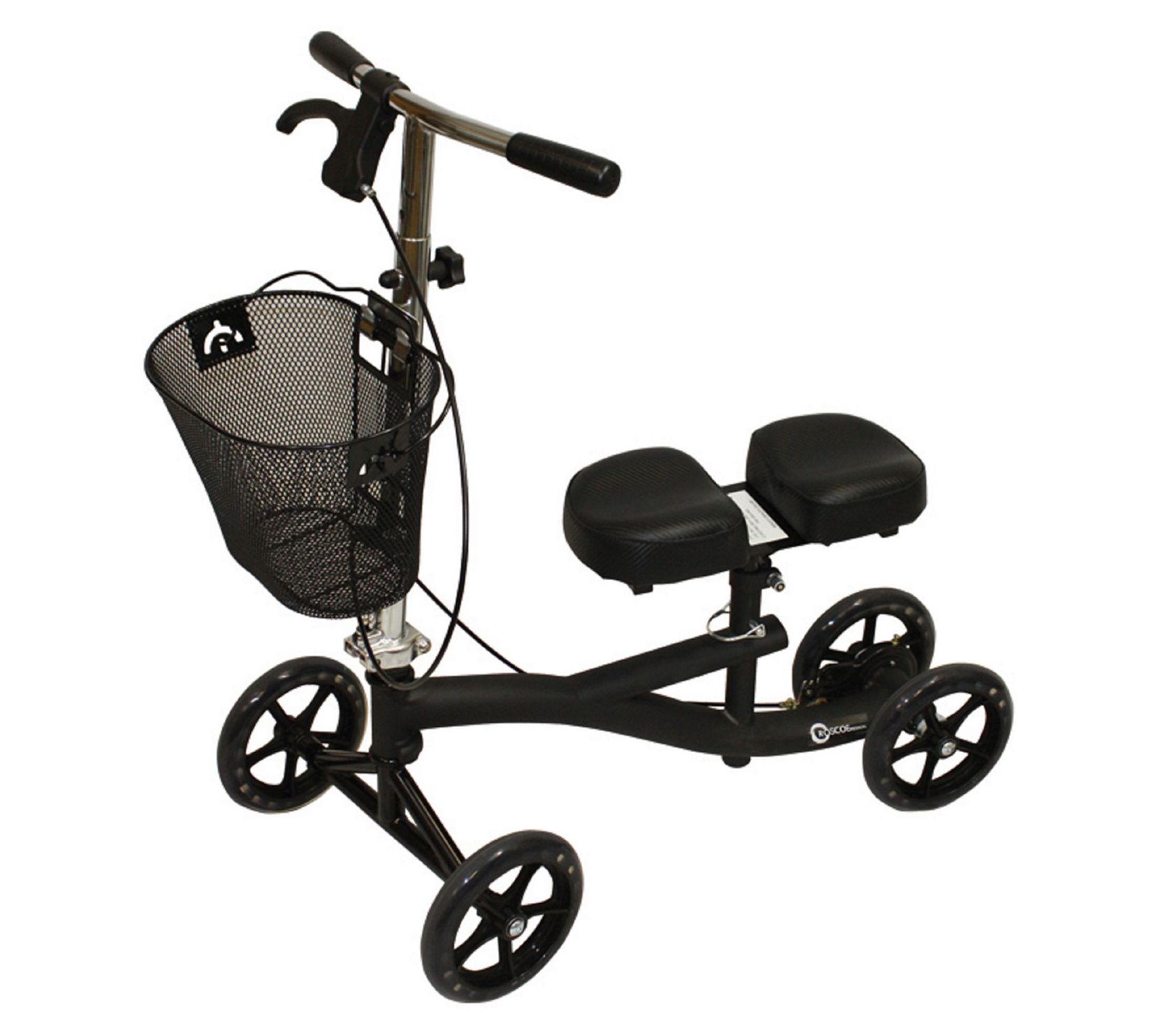Roscoe Adjustable Foldable Knee Scooter w/ Basket