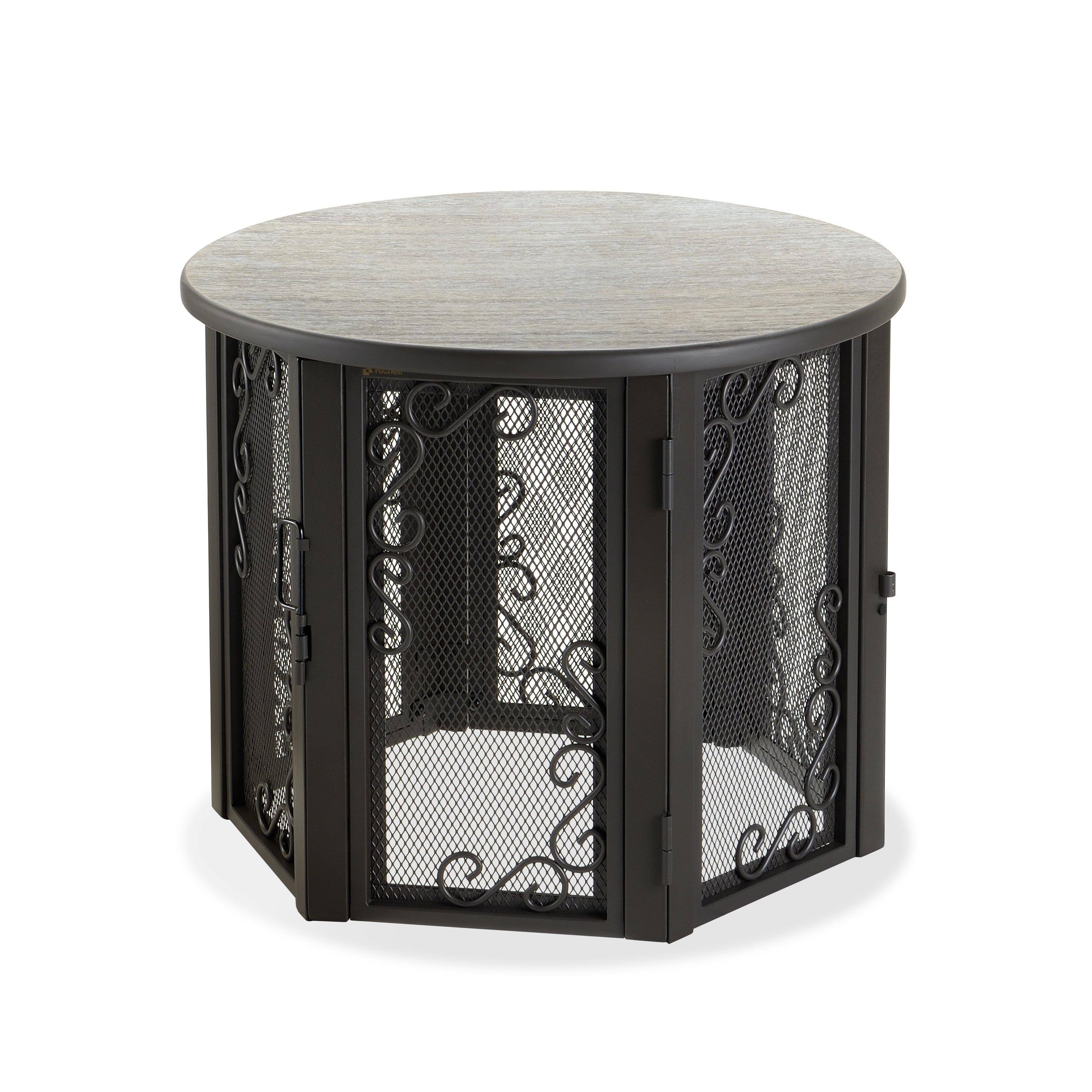 Richell Accent Table Pet Crate Small