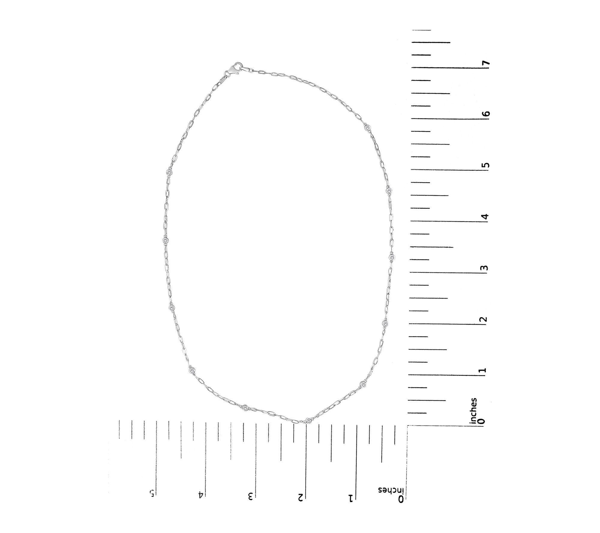 Haus of Brilliance 0.50 cttw Diamond Station Necklace, 14K