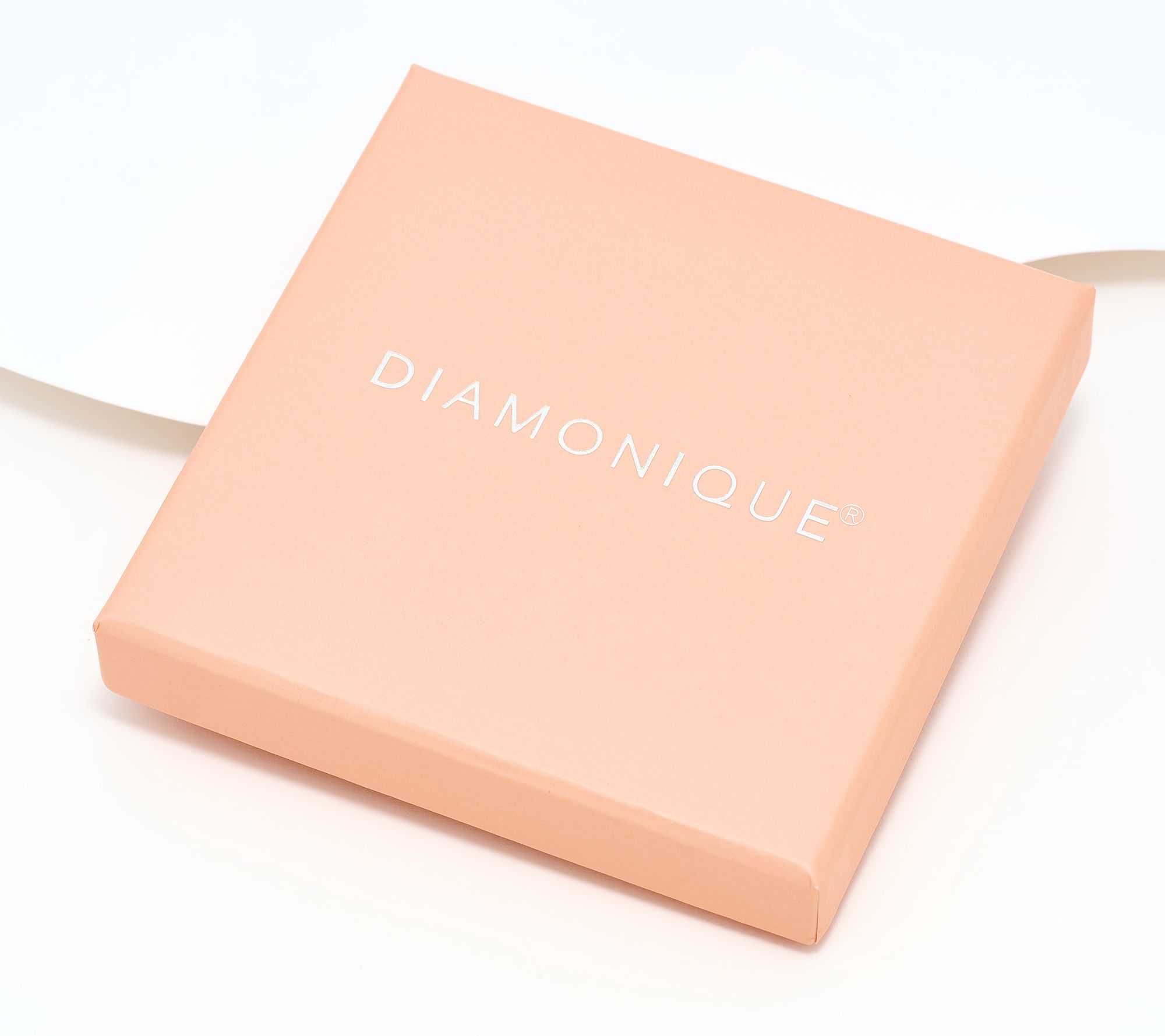 Steel by Diamonique Heart Bezel Set Friendship Bracelet