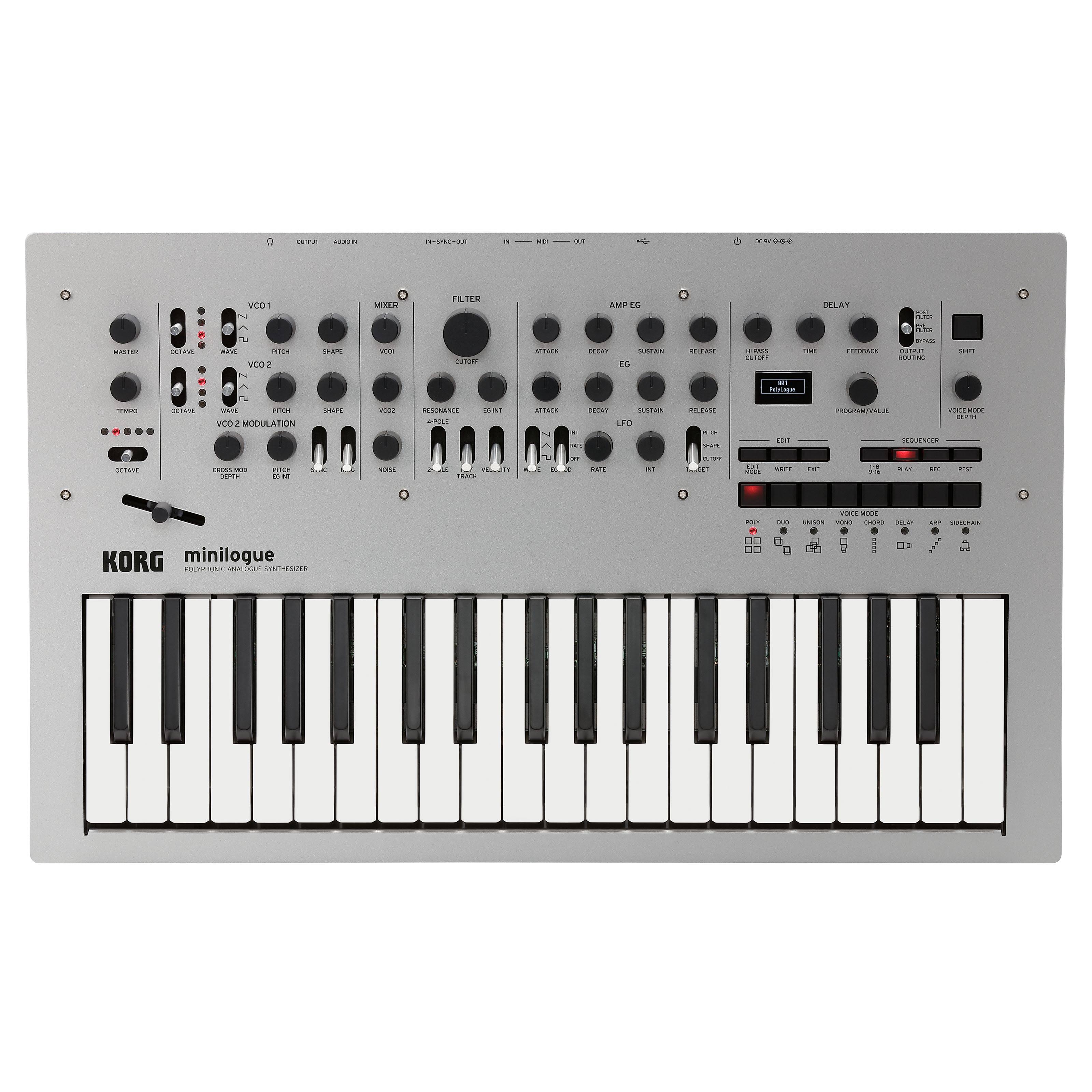 - Minilogue Polyphonic Analog Synthesizer