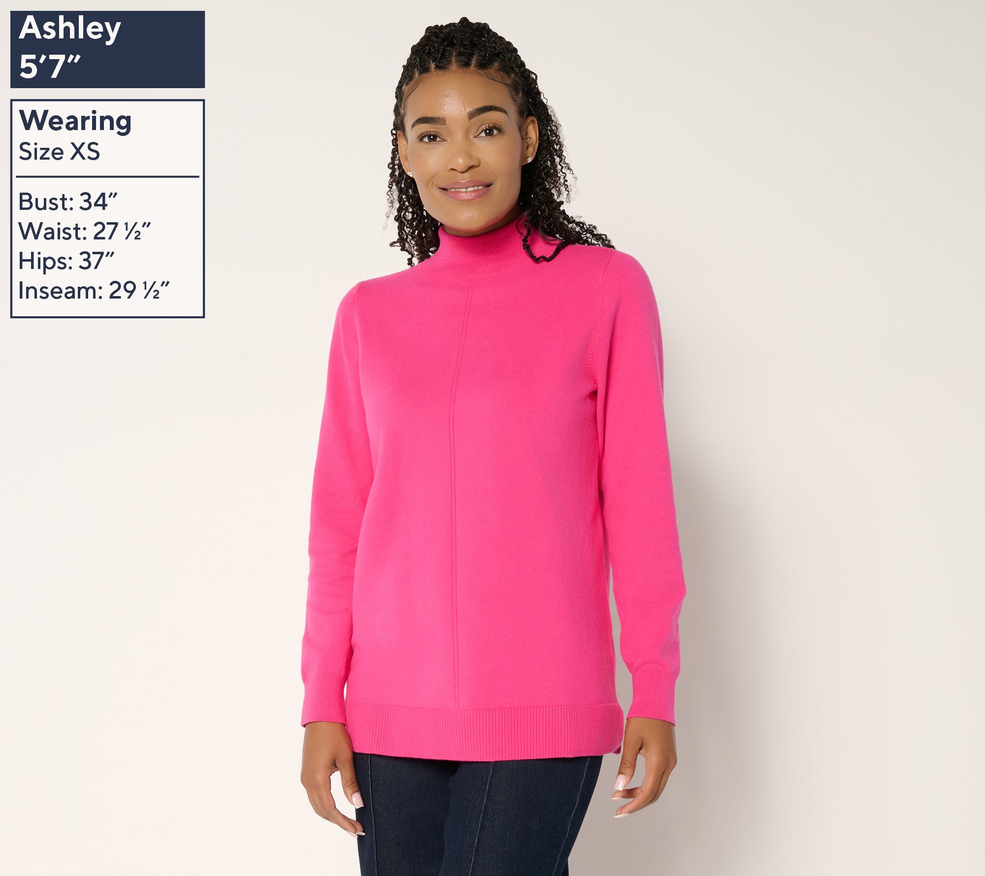 Brandis Dress Out Loud Smoothing Mock Neck Sweater