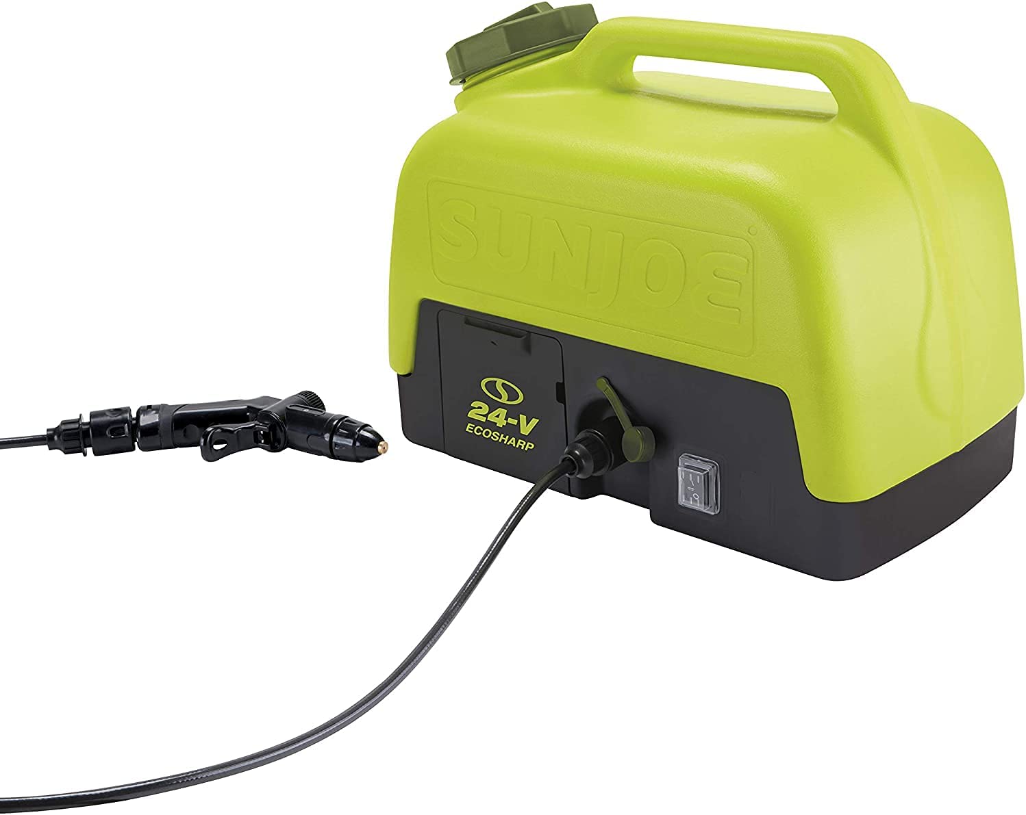 Sun Joe WA24C-LTE-RM 24V iON+ Cordless Go-Anywhere Portable Sink/Shower Spray Washer Kit, 5 Gal, w/ 2.0Ah Battery + Charger