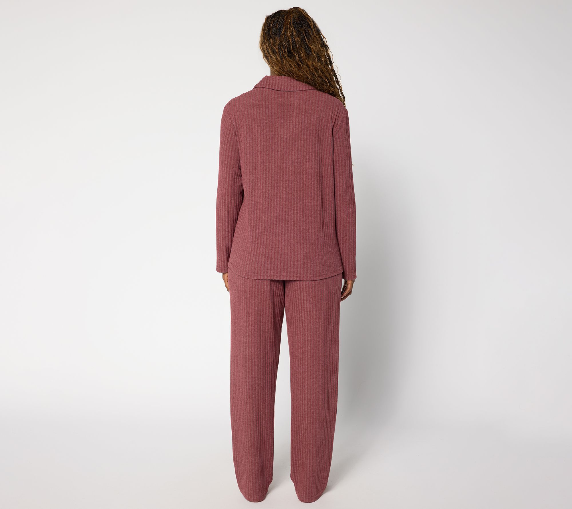 Berkshire Homewear Johnny Collar Two Piece Lounge Set