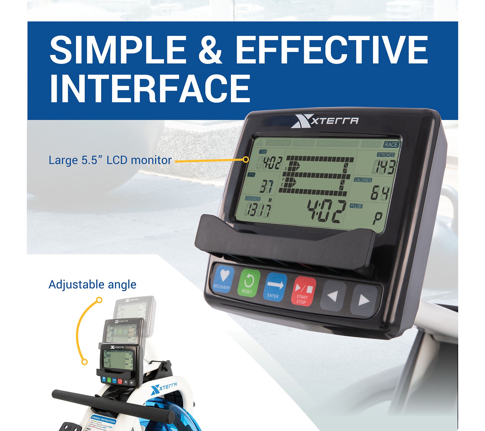 XTERRA Fitness ERG650W Water Rower