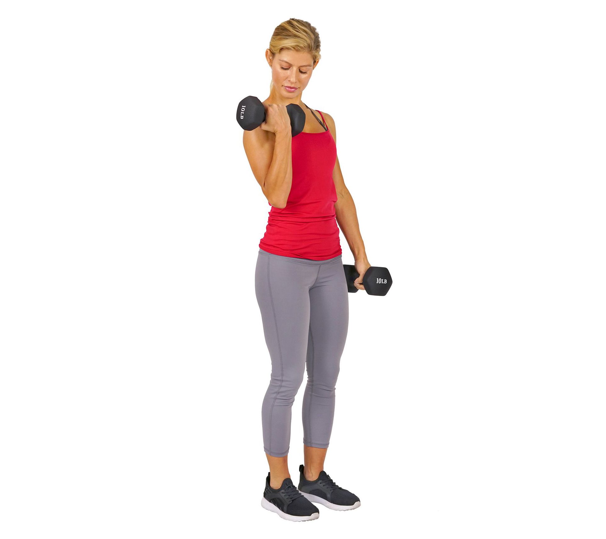 Sunny Health & Fitness Neoprene 5-lb Dumbbell Pair