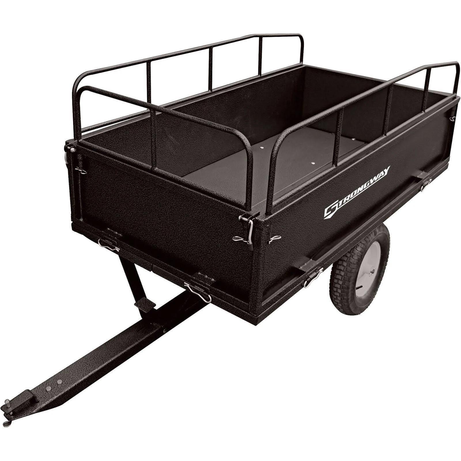 Strongway Steel Dump Cart - 1,200-Lb. Capacity, 17 Cu. ft. 2103Q091