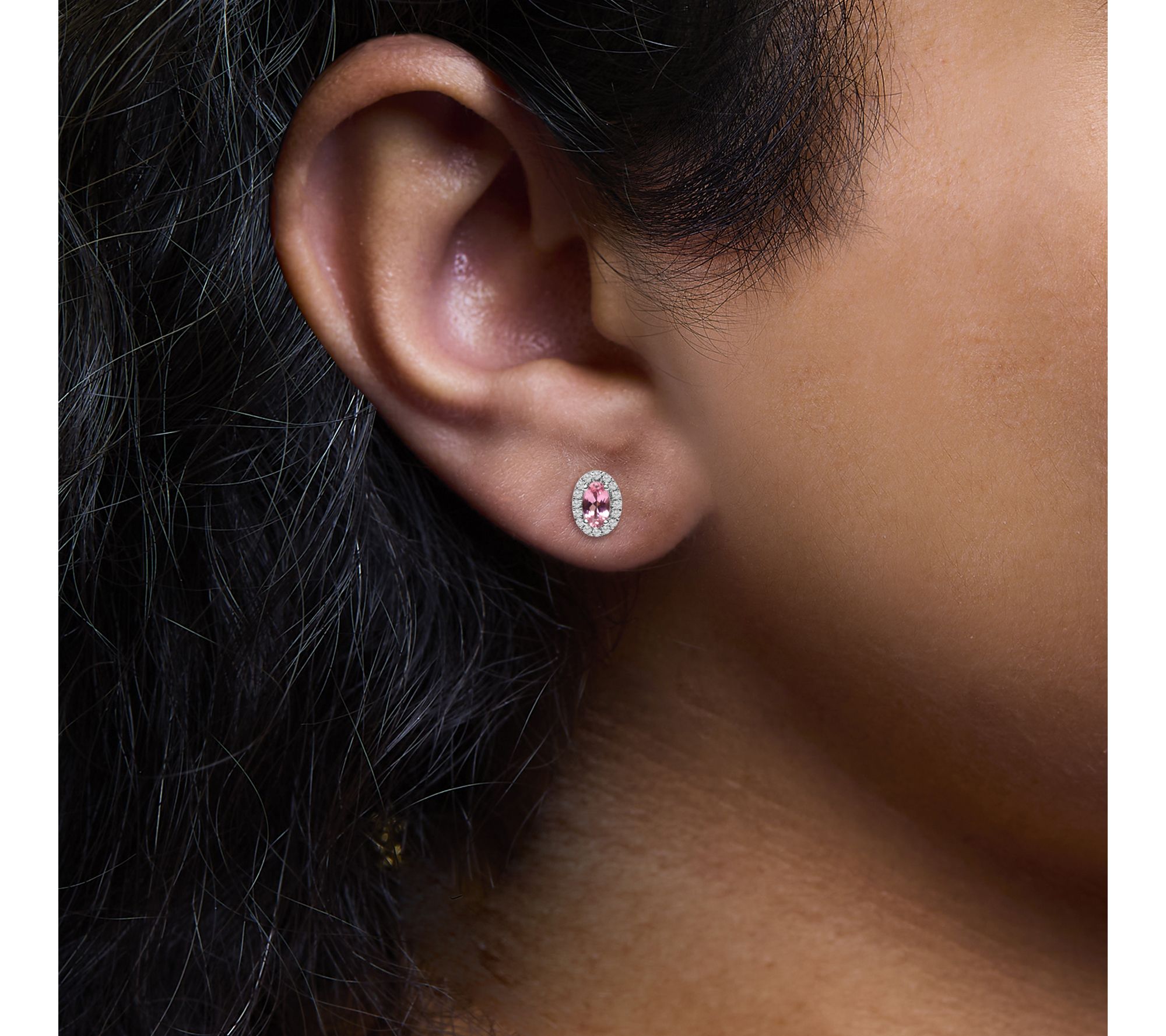 Haus of Brilliance Tourmaline & Diamond Earrings, 10K Gold