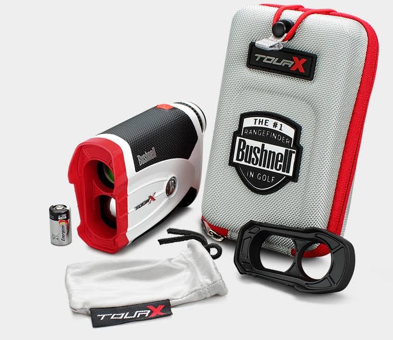Bushnell Tour X Jolt GPS/Range Finder - White/Black/Red