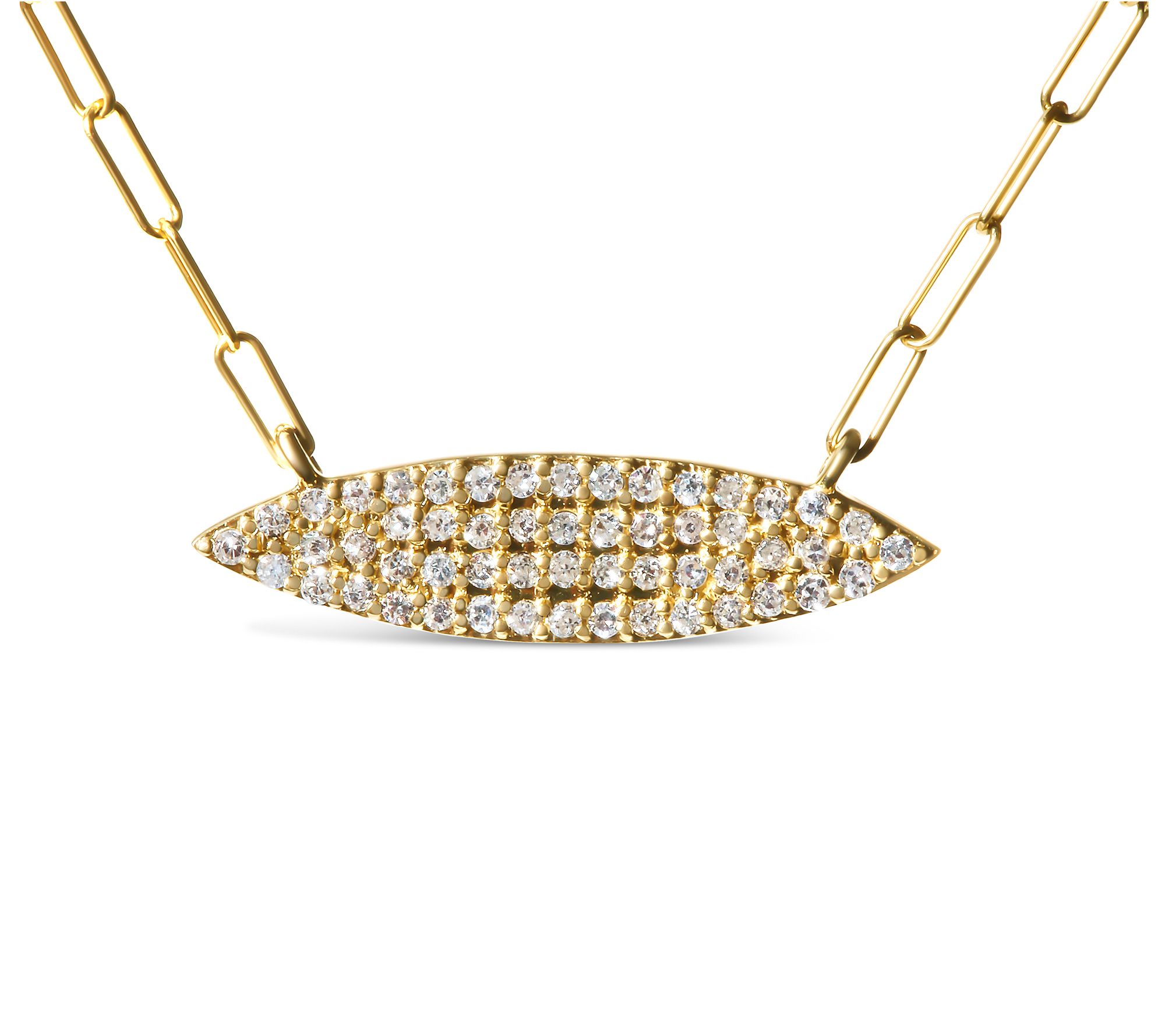 Haus of Brilliance 0.40 cttw Diamond Layered Necklace, 14K