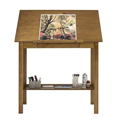 Studio Designs Americana II Drafting Table 30in x 42in Light Oak 13254