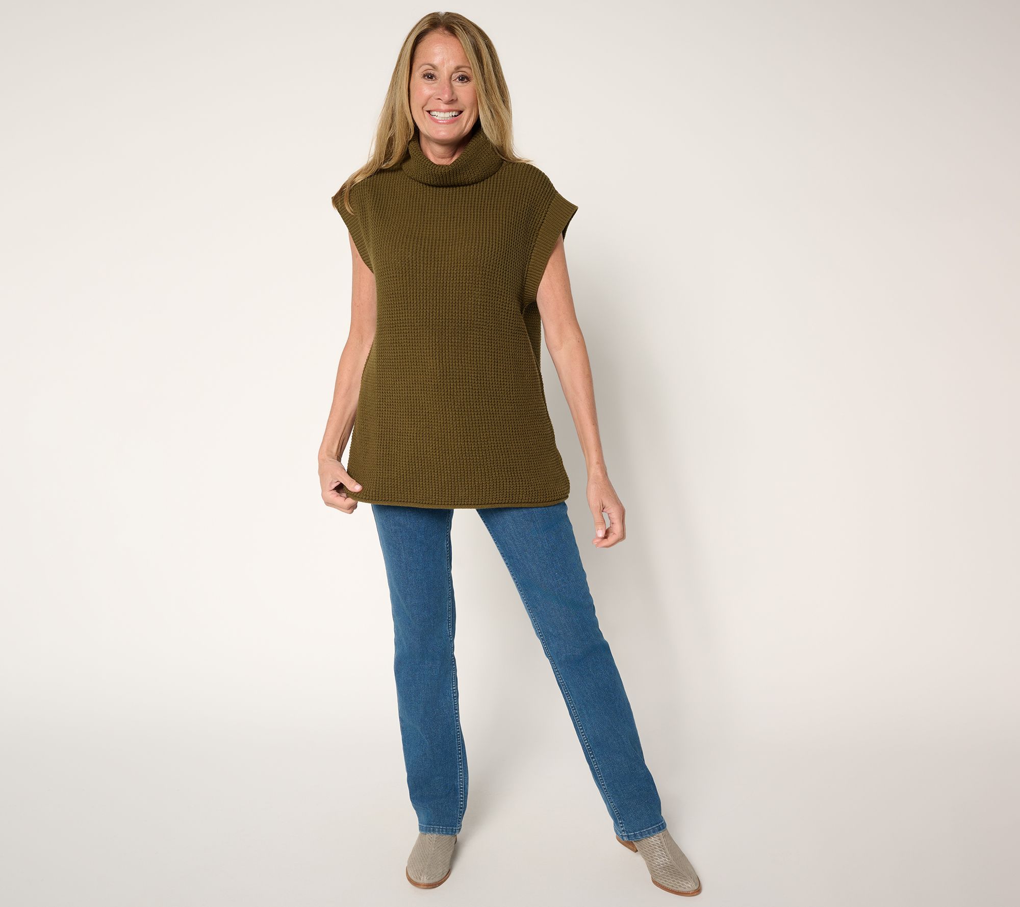 Martha Stewart Signature Sleeveless Pullover Sweater
