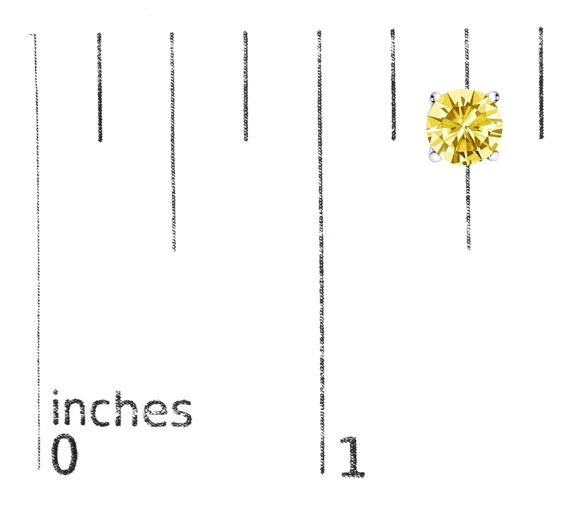 Haus of Brilliance 2.00 cttw Yellow Lab Grown Earrings, 14K