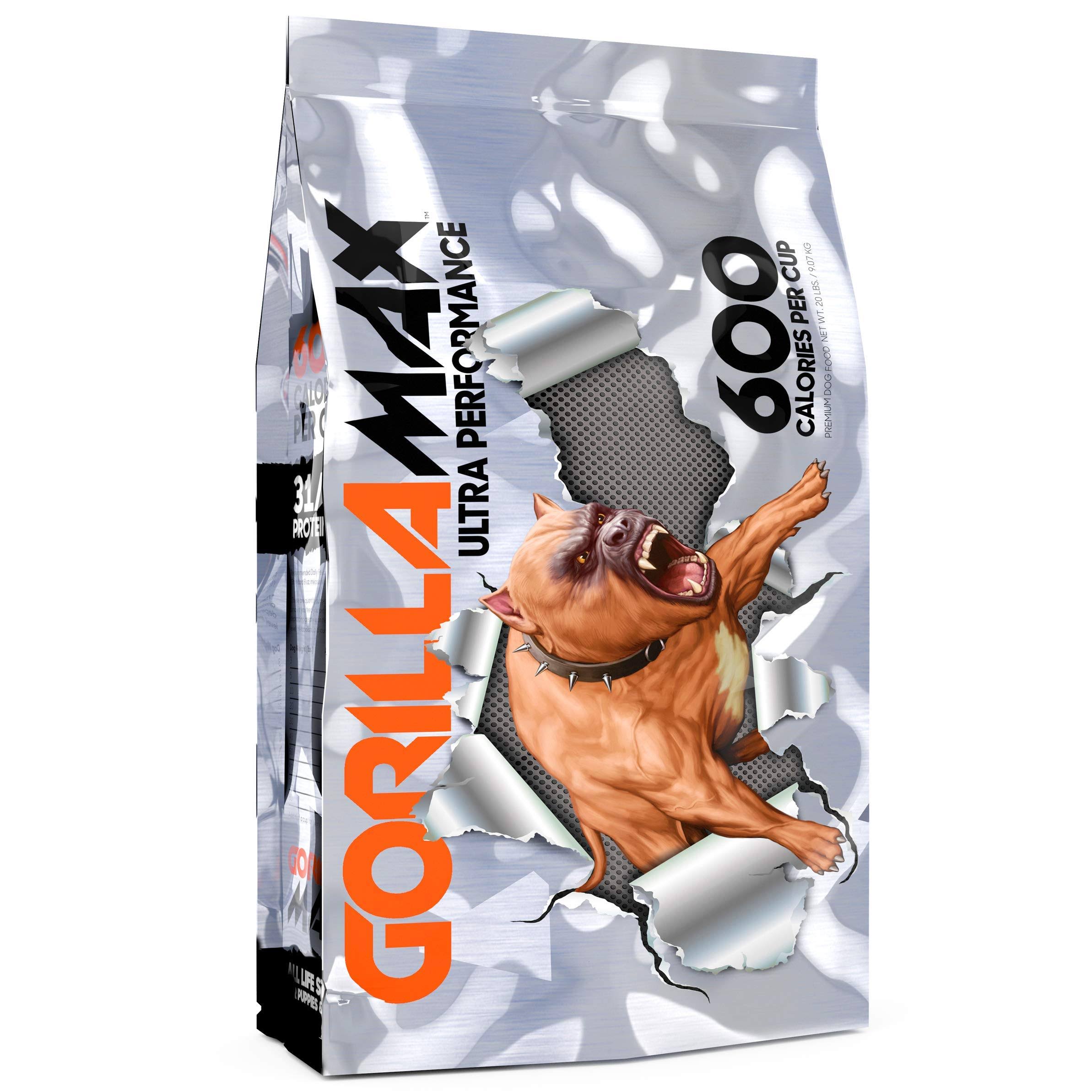 Gorilla Max 31/25 Dog Food Ultra Performance - 600 Calories per Cup