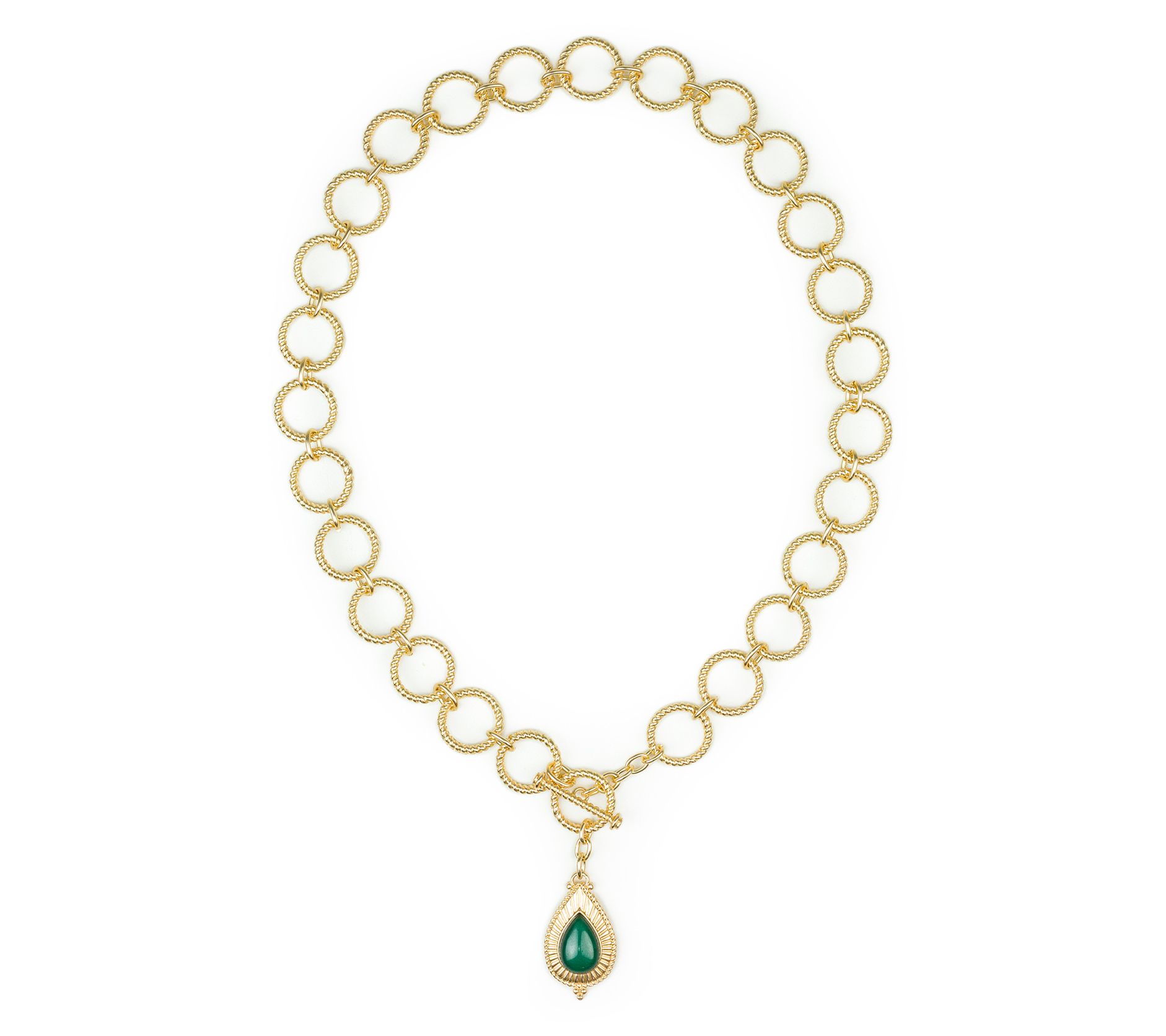 Patricia Nash Jade Museum Toggle Bracelet