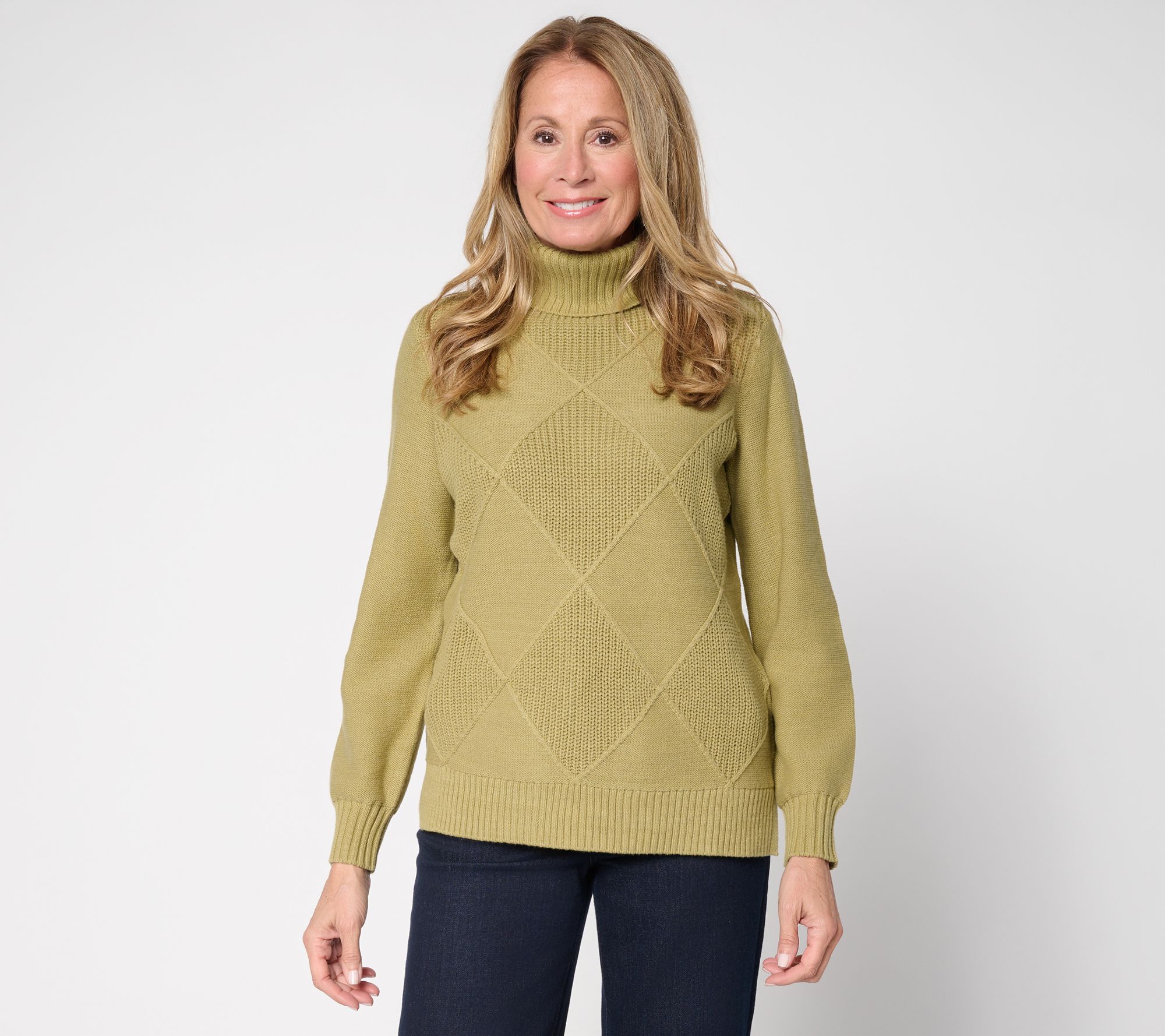 Belle by Kim Gravel Diamond Shaker & Jersey Sweater