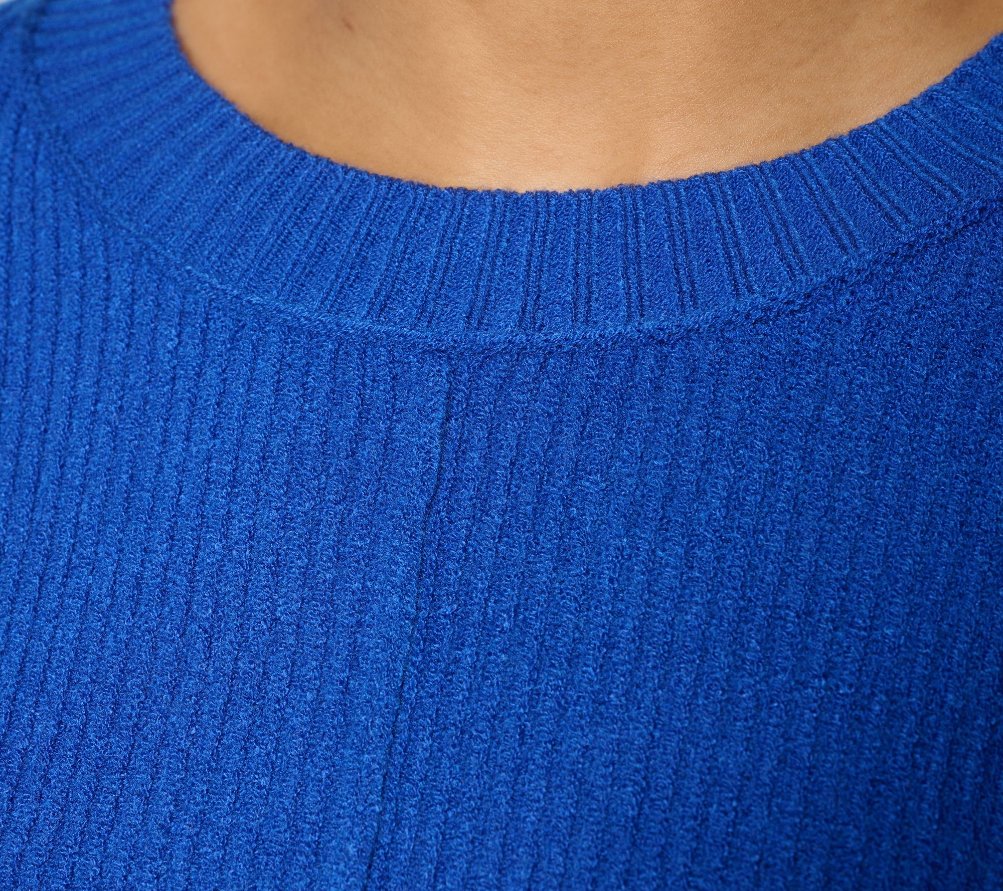 Carla Rockmore Collection Crewneck Dolman Sleeve Sweater