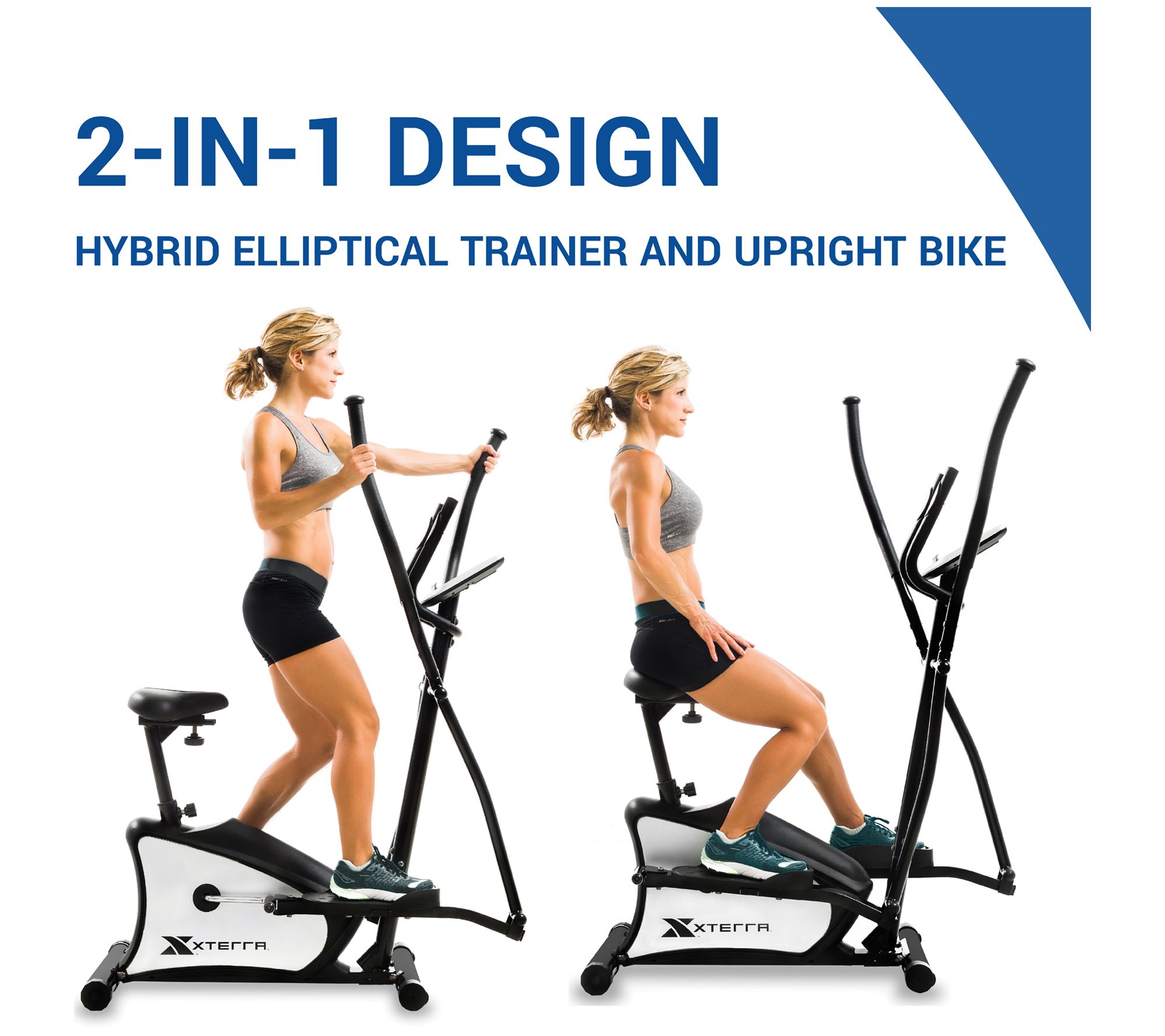 XTERRA EU150 Elliptical/Upright Bike Hybrid