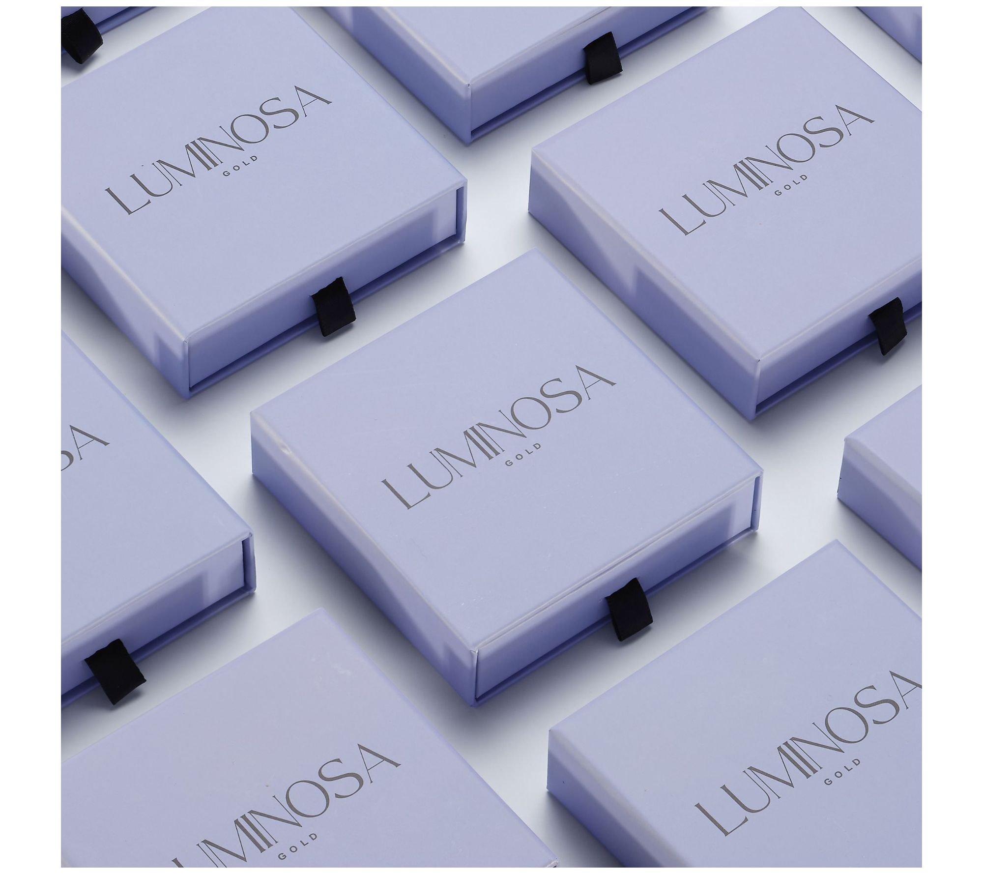 Luminosa Gold Double Oval Link Earrings, 14K