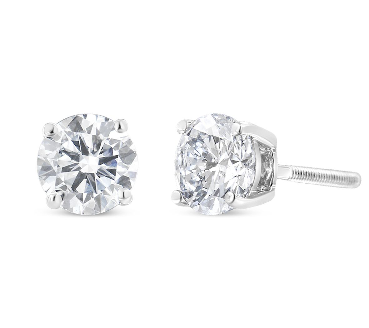 Haus of Brilliance 3.00 cttw Lab Grown Diamond Earrings, 14K