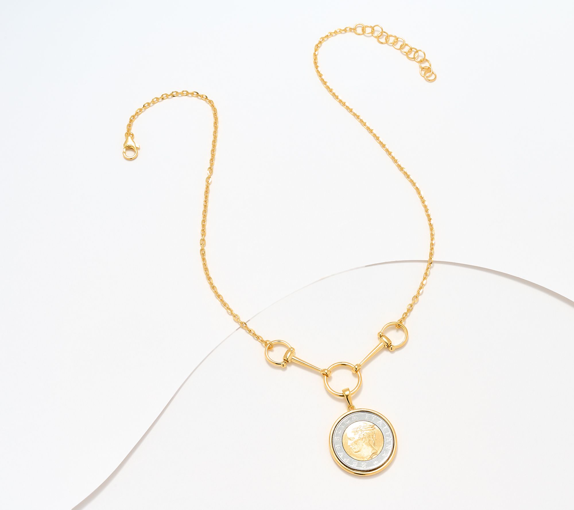 David Markstein Sterling Silver 500 Lira Coin 18 + 2