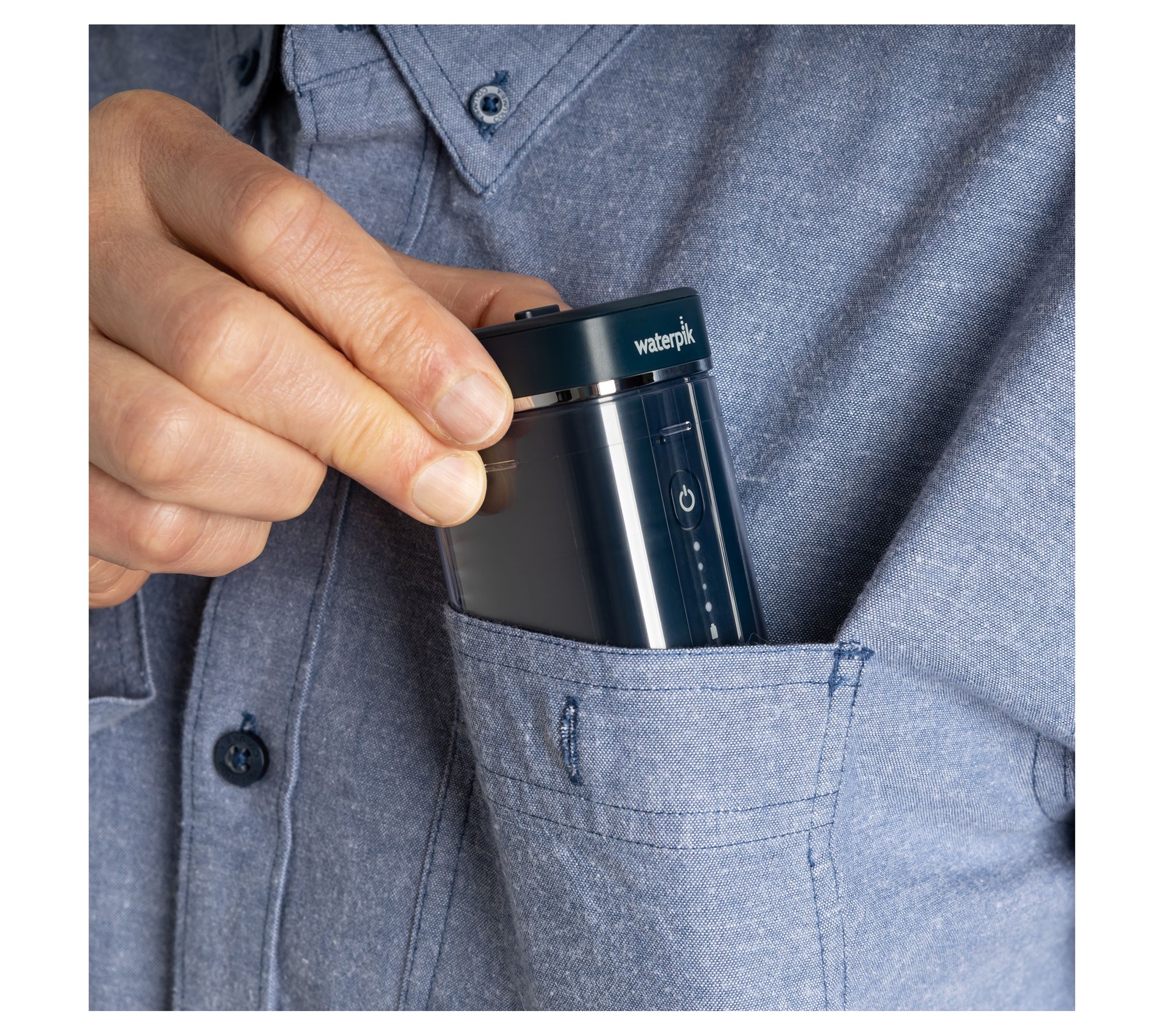 Waterpik Cordless Slide Water Flosser with 4 Precision Tips