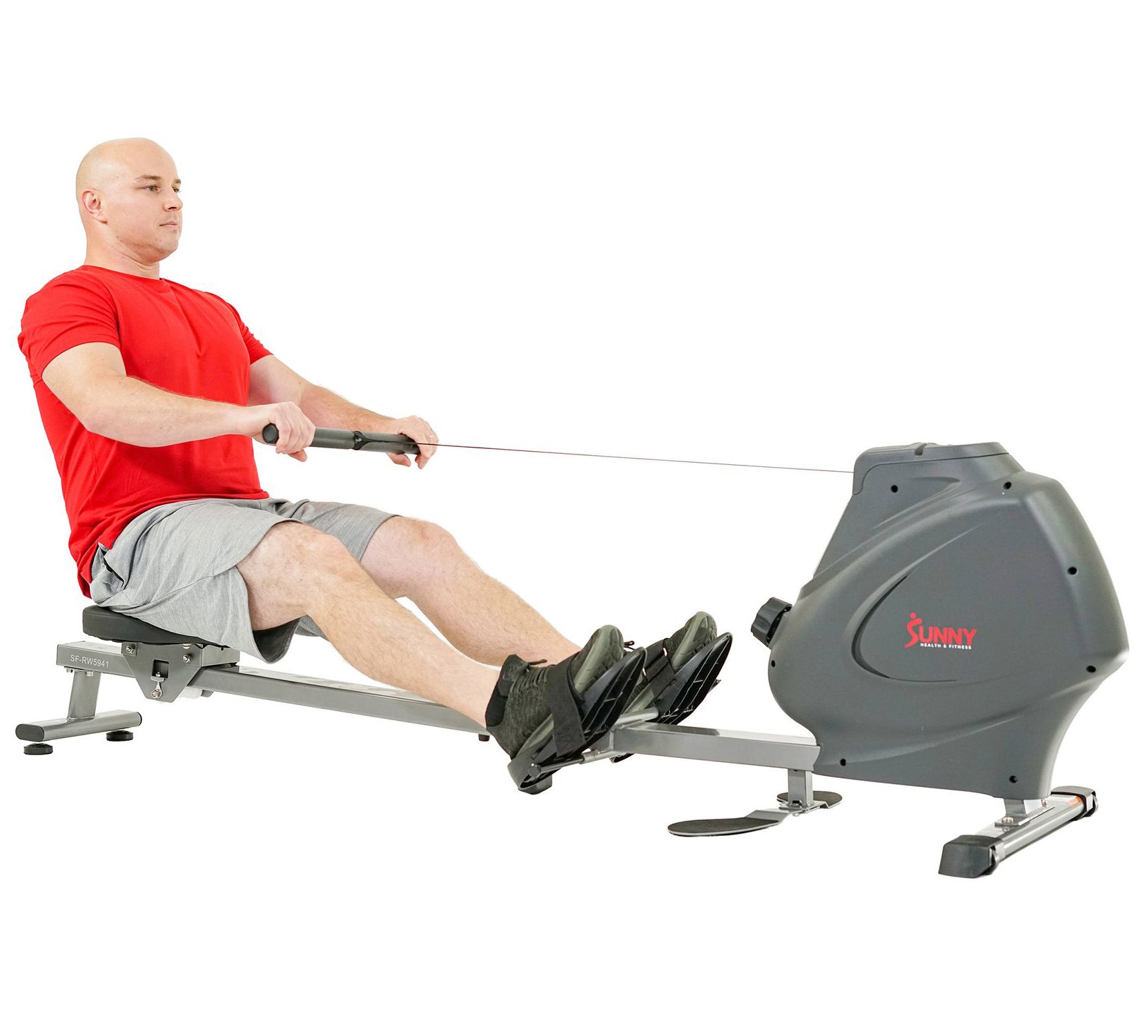 Sunny Health Fitness Multifunction Rowing Machine SF-RW5941
