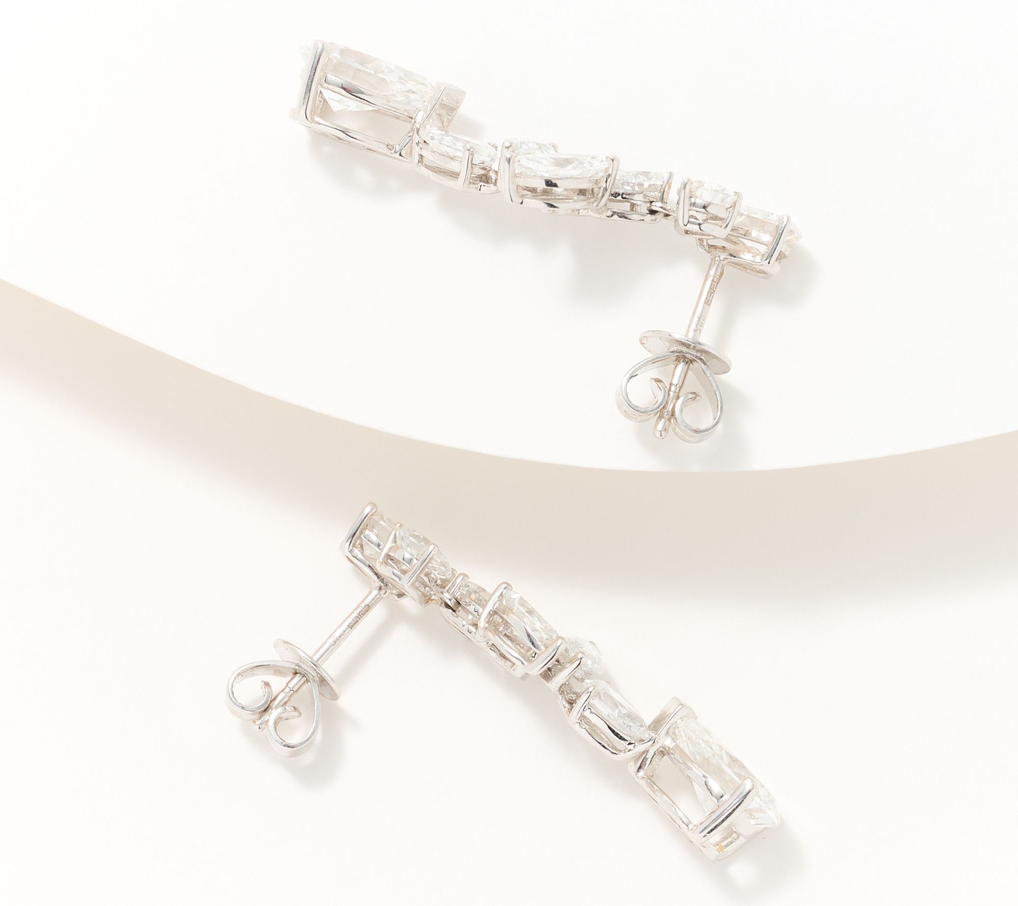 Effy Lab Grown Diamond Statement Drop Earrings, 14K Gold