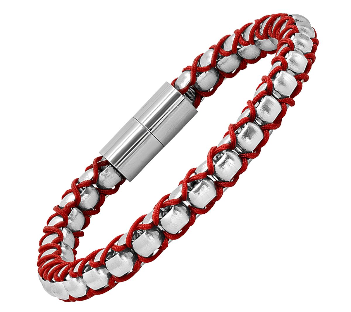 Steel by Design Men's Stainless Steel Box LinkBracelet