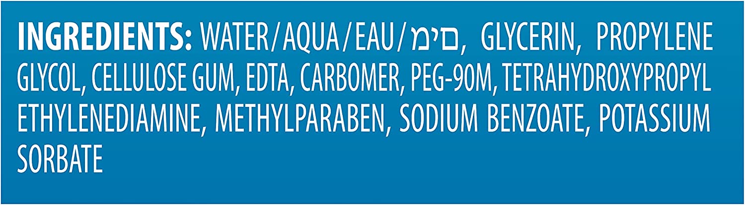 ID Lubricants Glide 128 Fl Oz Natural Feel Water-Based Personal Lubricant, Clear, 128 Oz